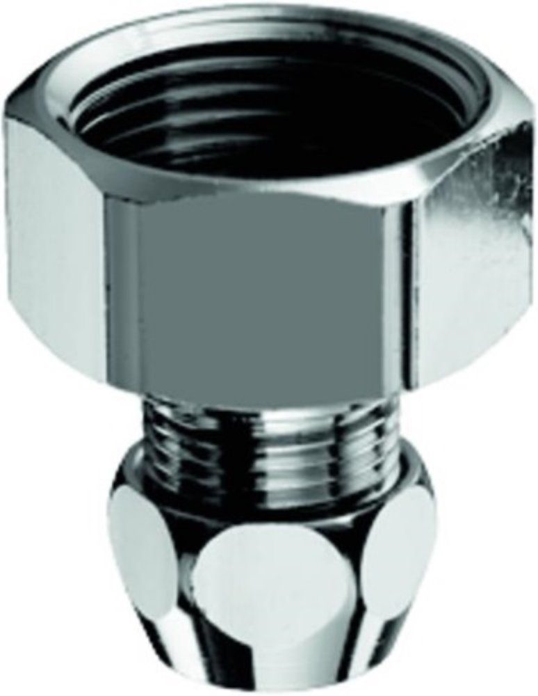 Schell Wasserzähler SCHELL Wasserzähler-Verschraubung chrom, Quetschverschraubung 3/4Zoll
