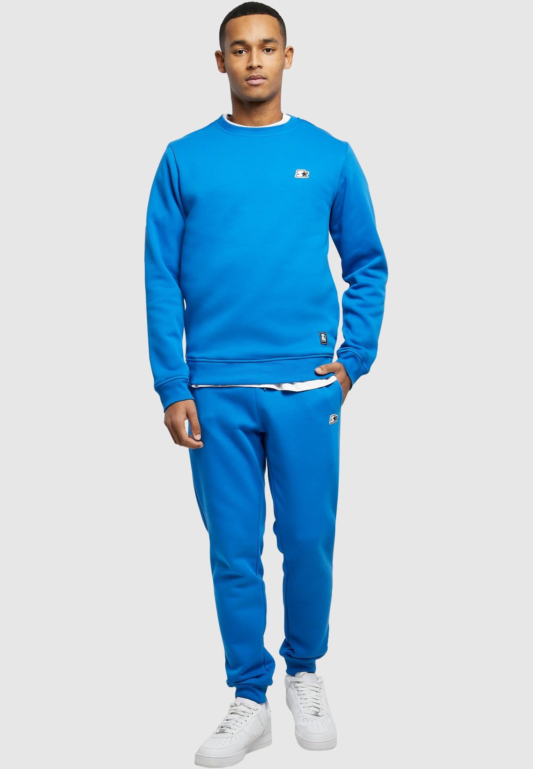 Starter (1-tlg) Crewneck cobaltblue Essential Starter Kapuzenpullover Herren