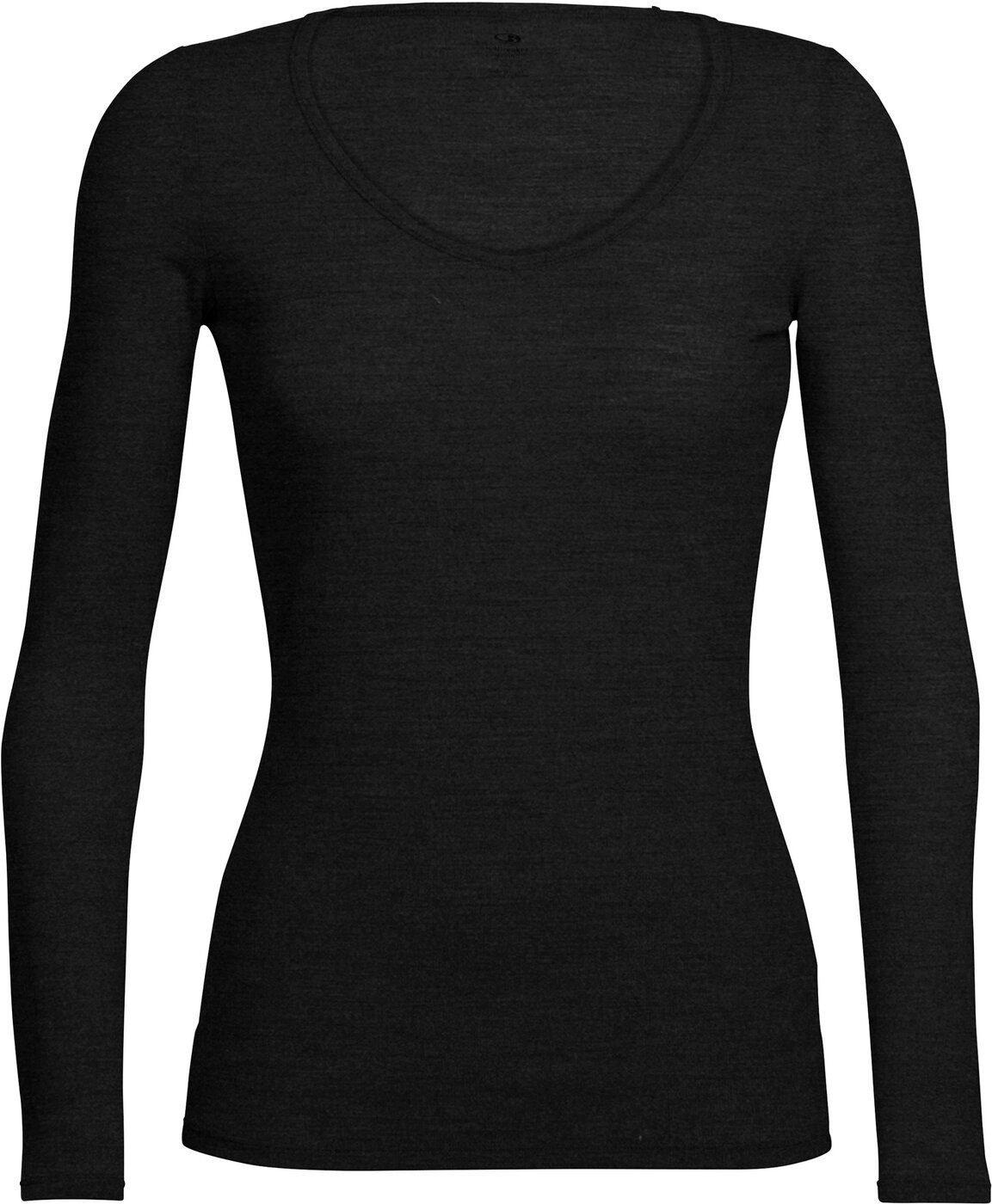 Icebreaker Funktionsunterhemd W Siren LS Sweetheart BLACK