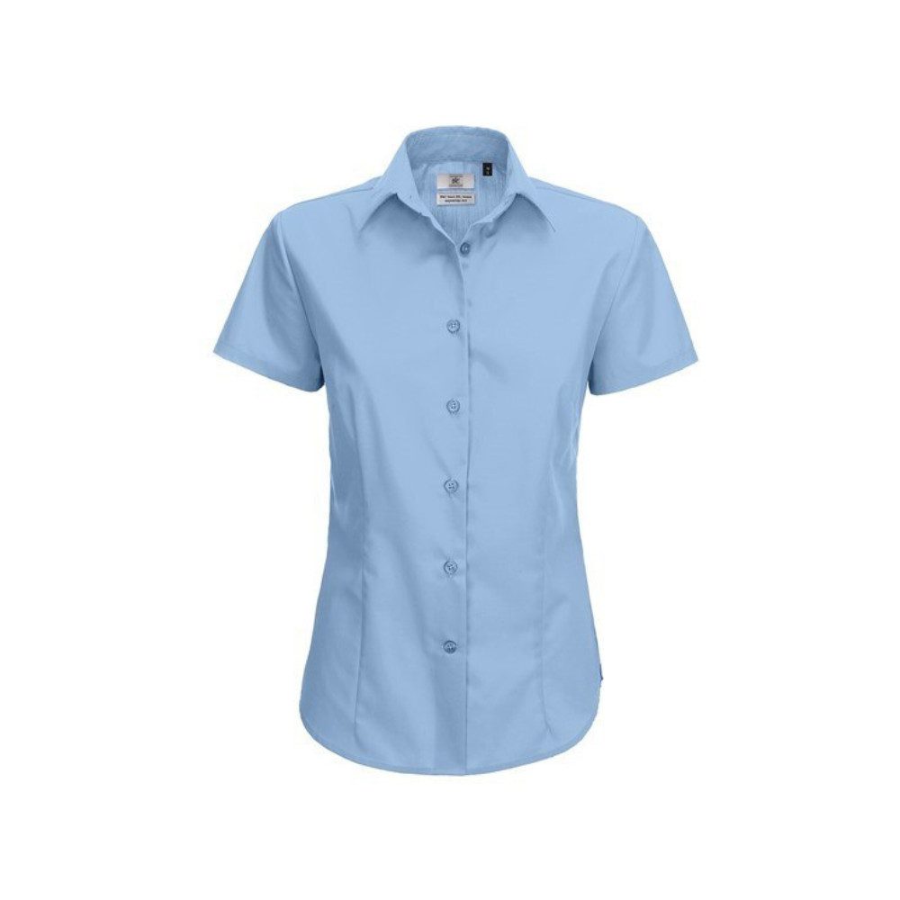 B&C Kurzarmhemd Damen Hemd Kurzarm Businesshemd günstig online kaufen