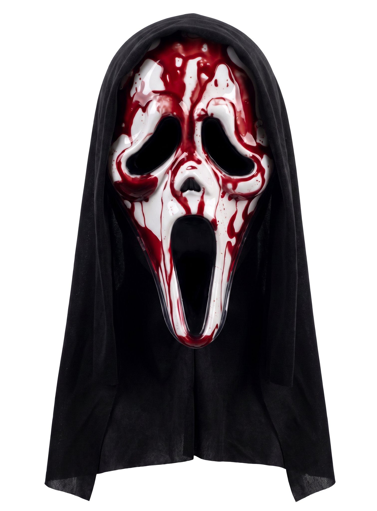 Fun World Verkleidungsmaske Blutende Scream Maske - Karneval Faschingskostüm