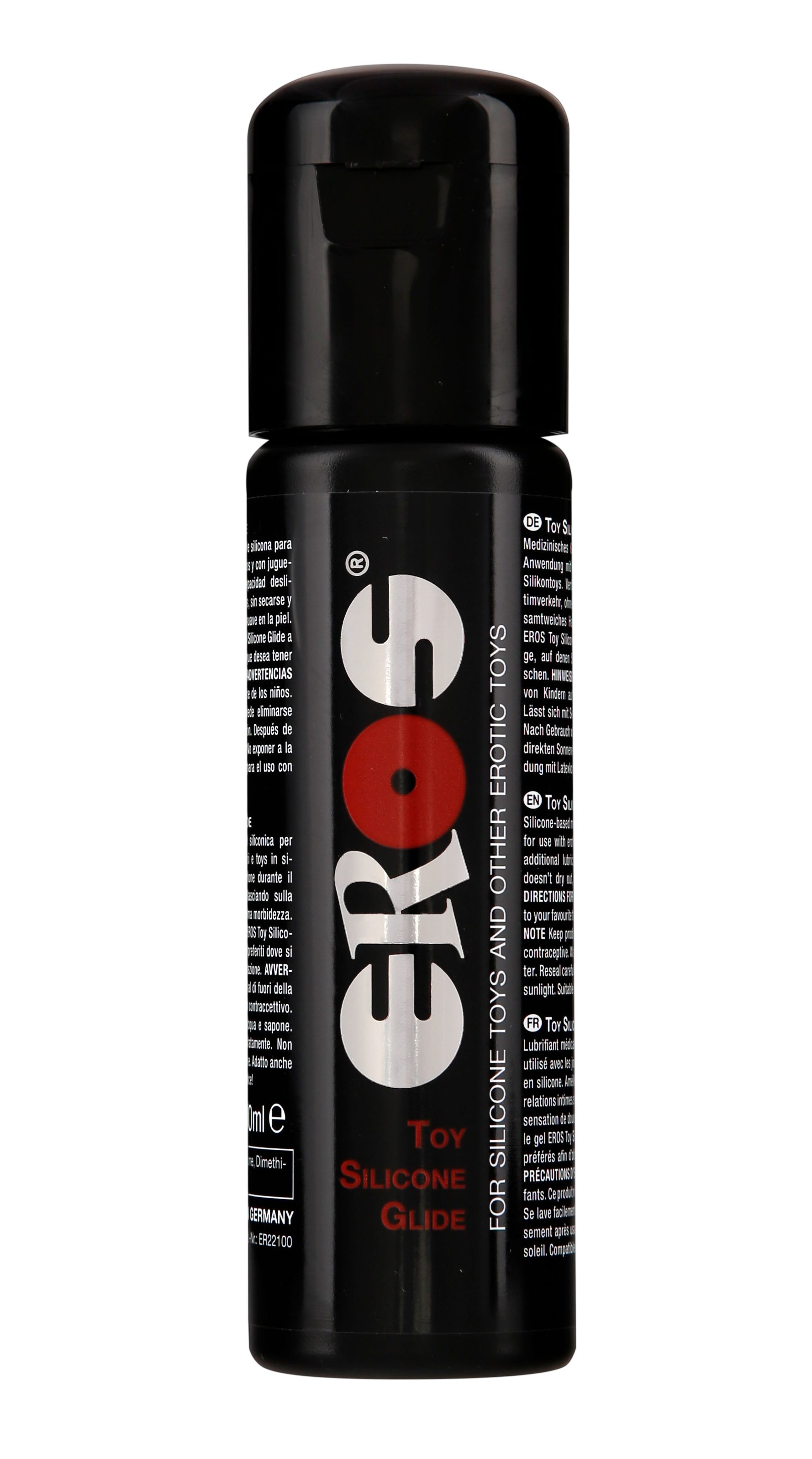 Eros Gleitgel Eros Toy Silicone Glide - 100ml, Gleitgel auf Silikonbasis für Sextoys aus Silikon - Made in Germany