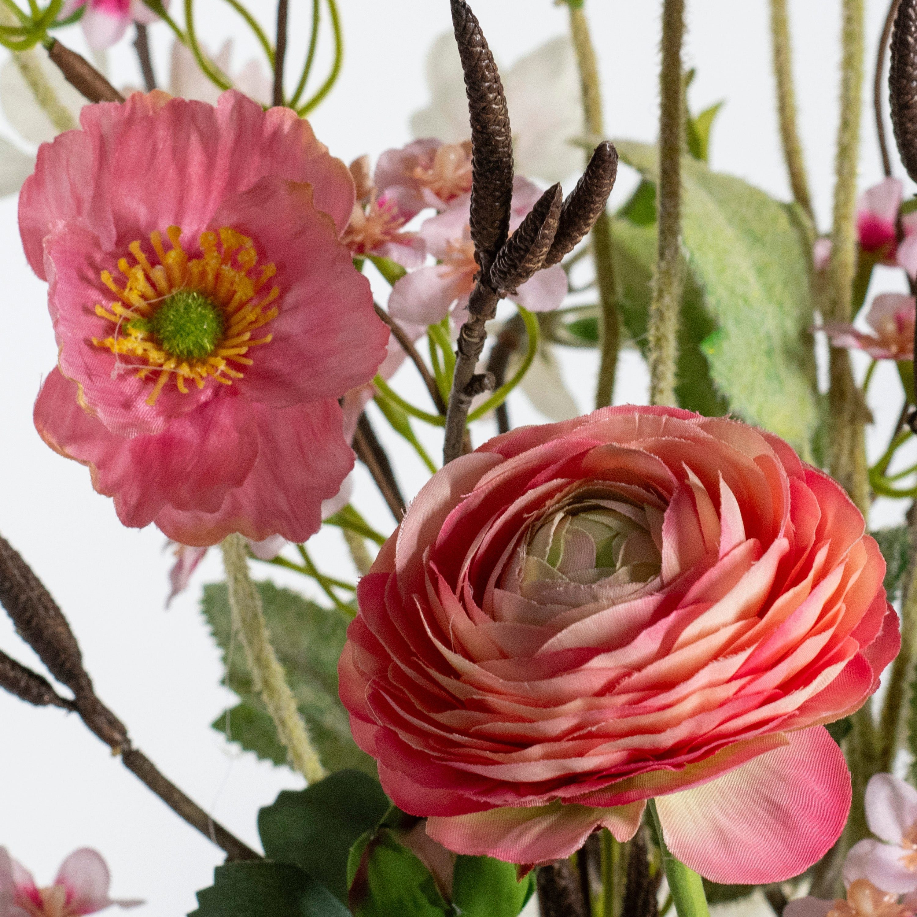 Kunstblume Künstlicher Blumenstrauß - Teneriffa, 50cm, aplanta