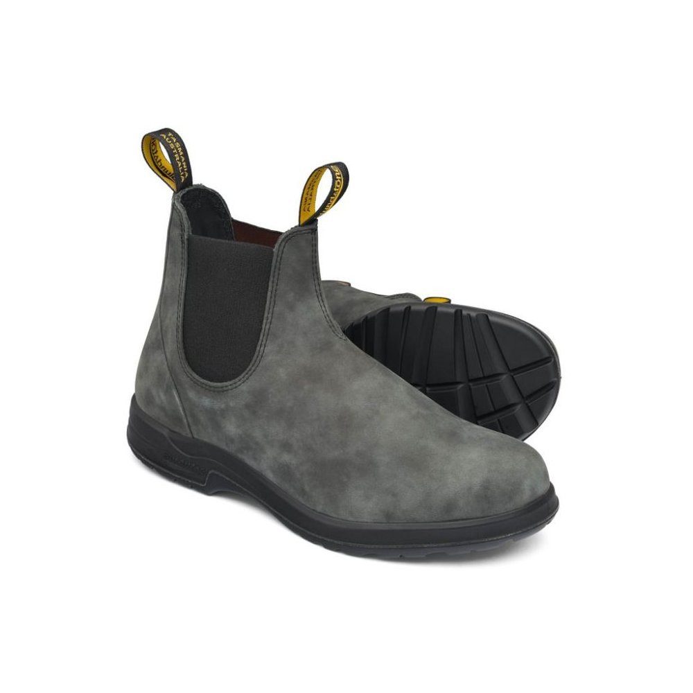 Blundstone 2055 Rustic Black Leather (All-Terrain Series) Stiefel