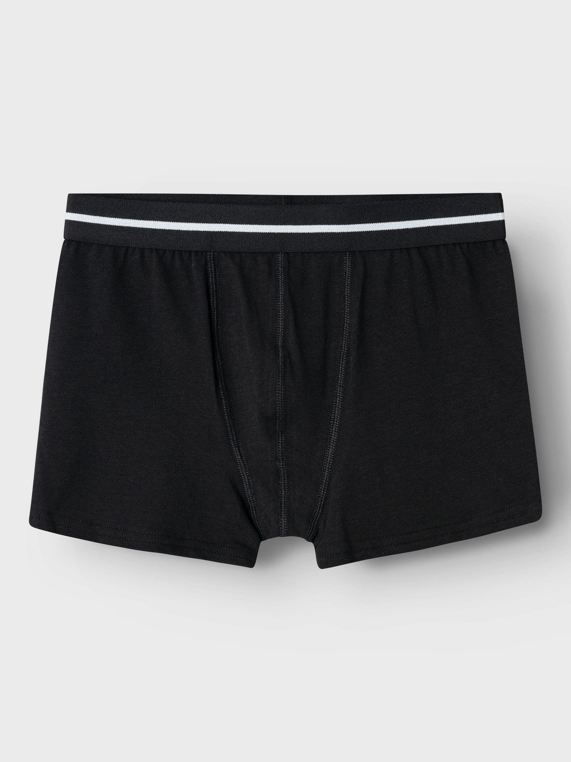 Name It Trunk NKMBOXER 3P (Packung, 3-St) eng, Jersey, Logoschriftzug, angesetztes Bündchen