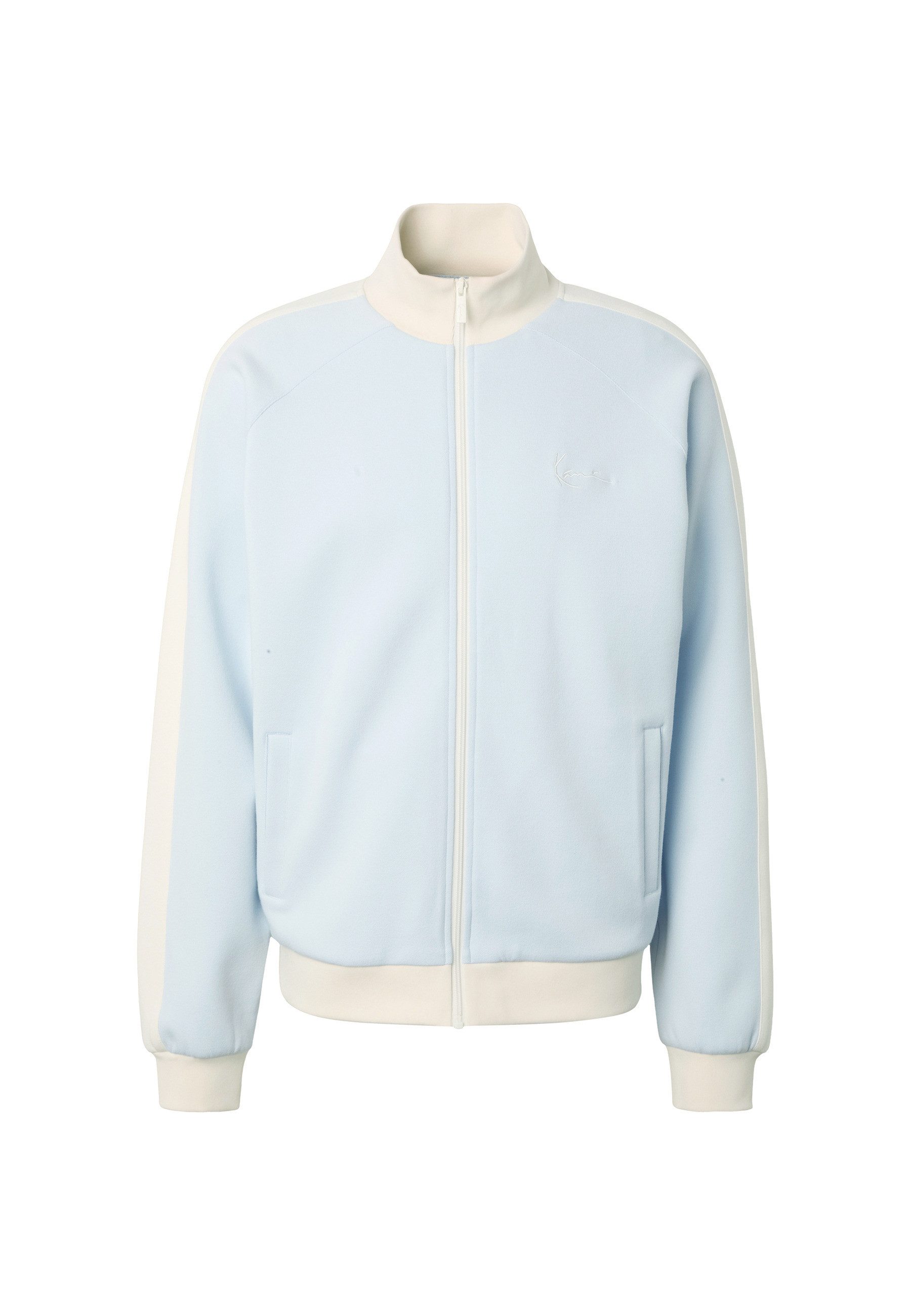 Karl Kani Outdoorjacke Karl Kani Signature Sidestripe Pique Trackjacket (1-St)