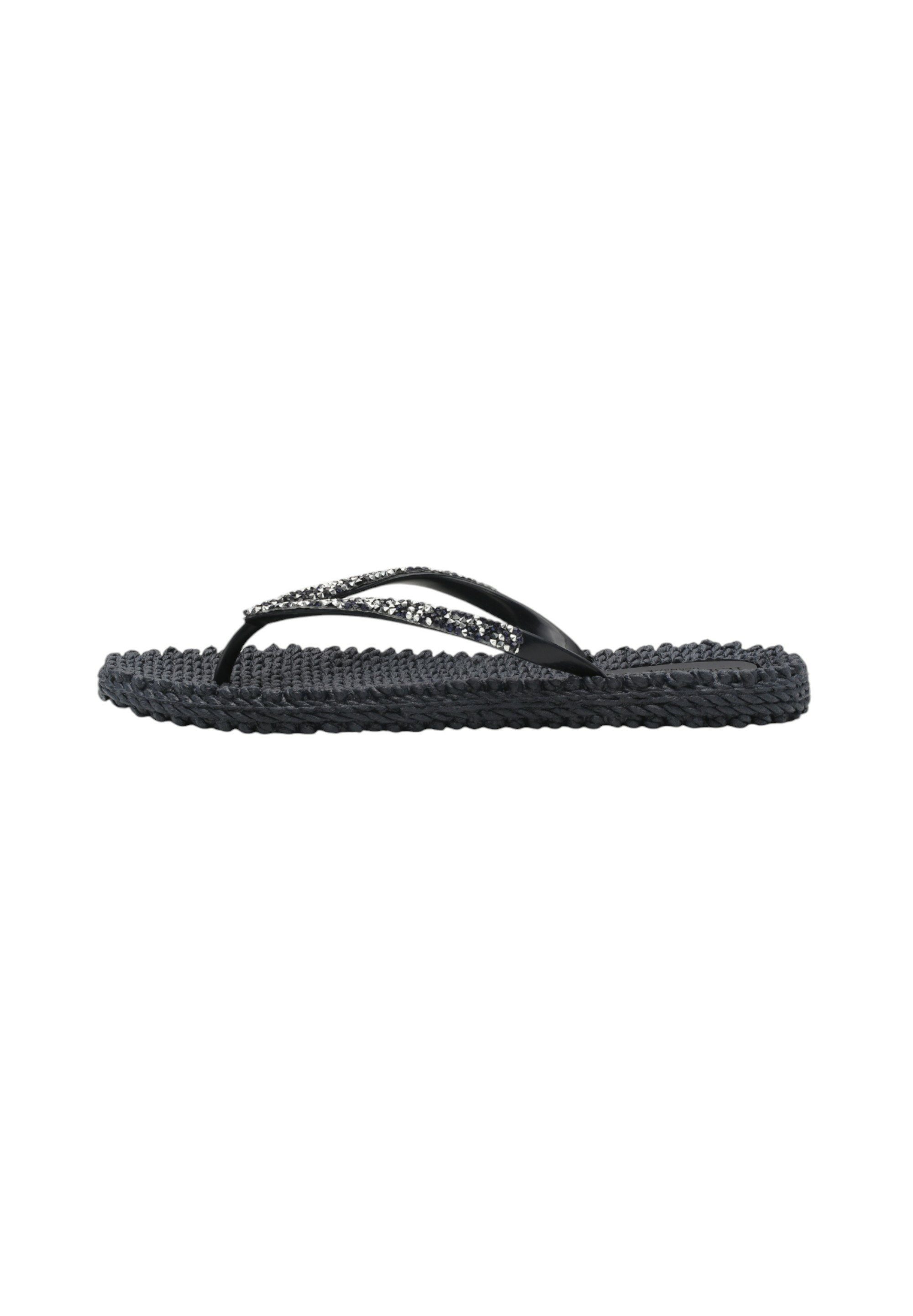 Ilse Jacobsen CHEERFUL03G Zehentrenner gemusterte Innensohle,Glitzersteine, günstig online kaufen