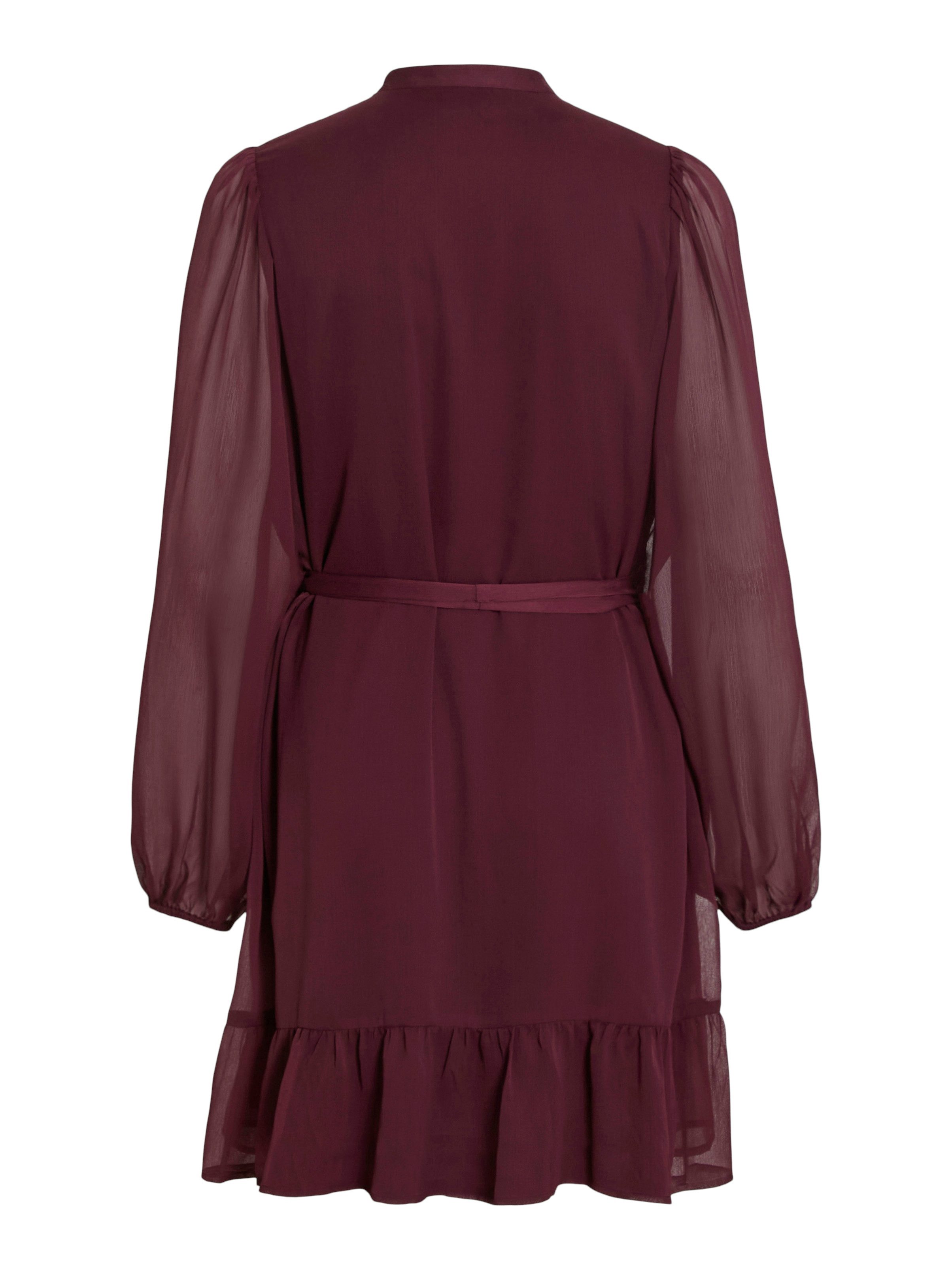 Vila Chiffonkleid VIFALIA L/S DRESS - günstig online kaufen