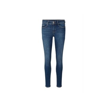 TOM TAILOR 5-Pocket-Jeans dunkel-blau (1-tlg)