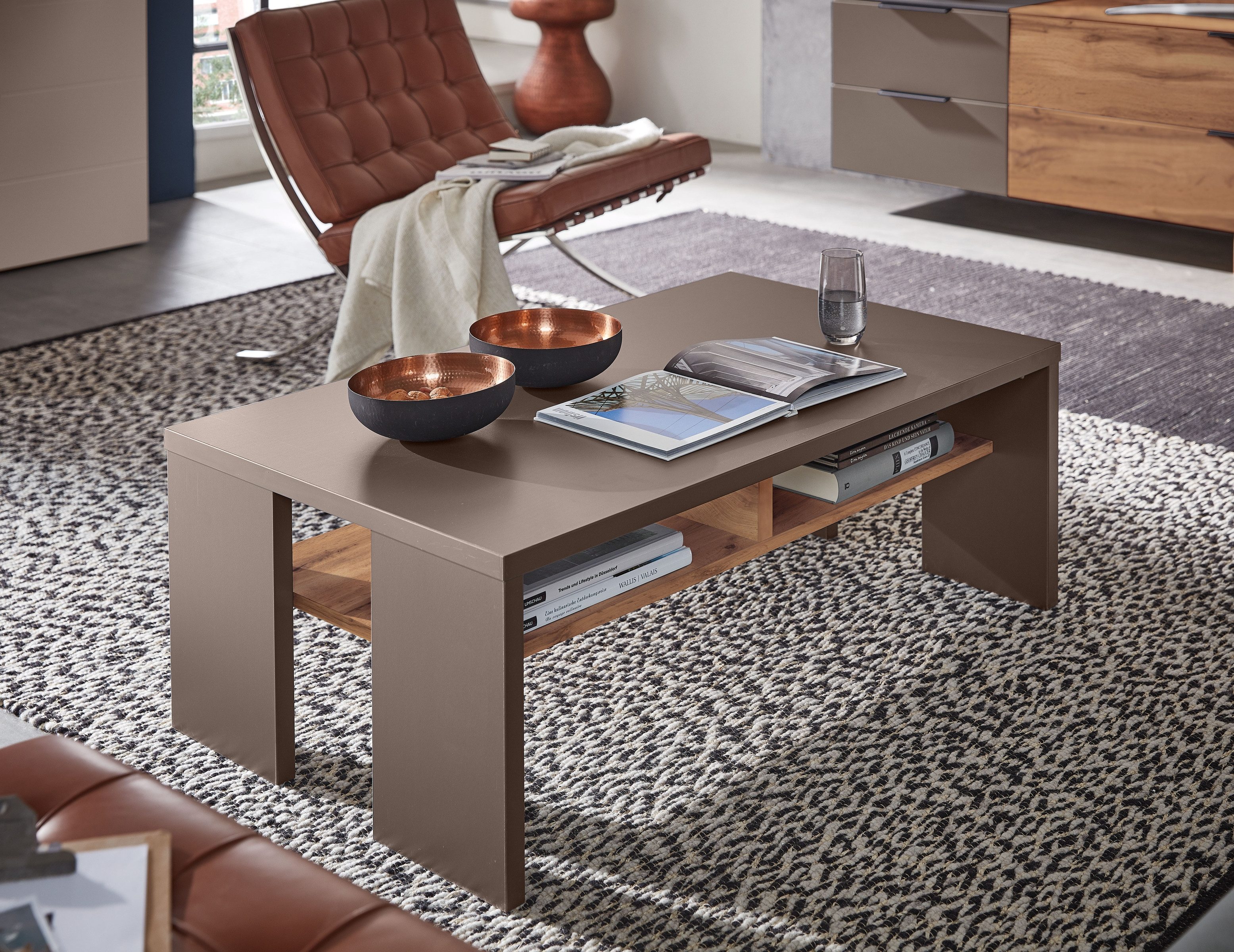 freiraum Couchtisch Kathlin, 110 x 40 x 65 cm (B/H/T)