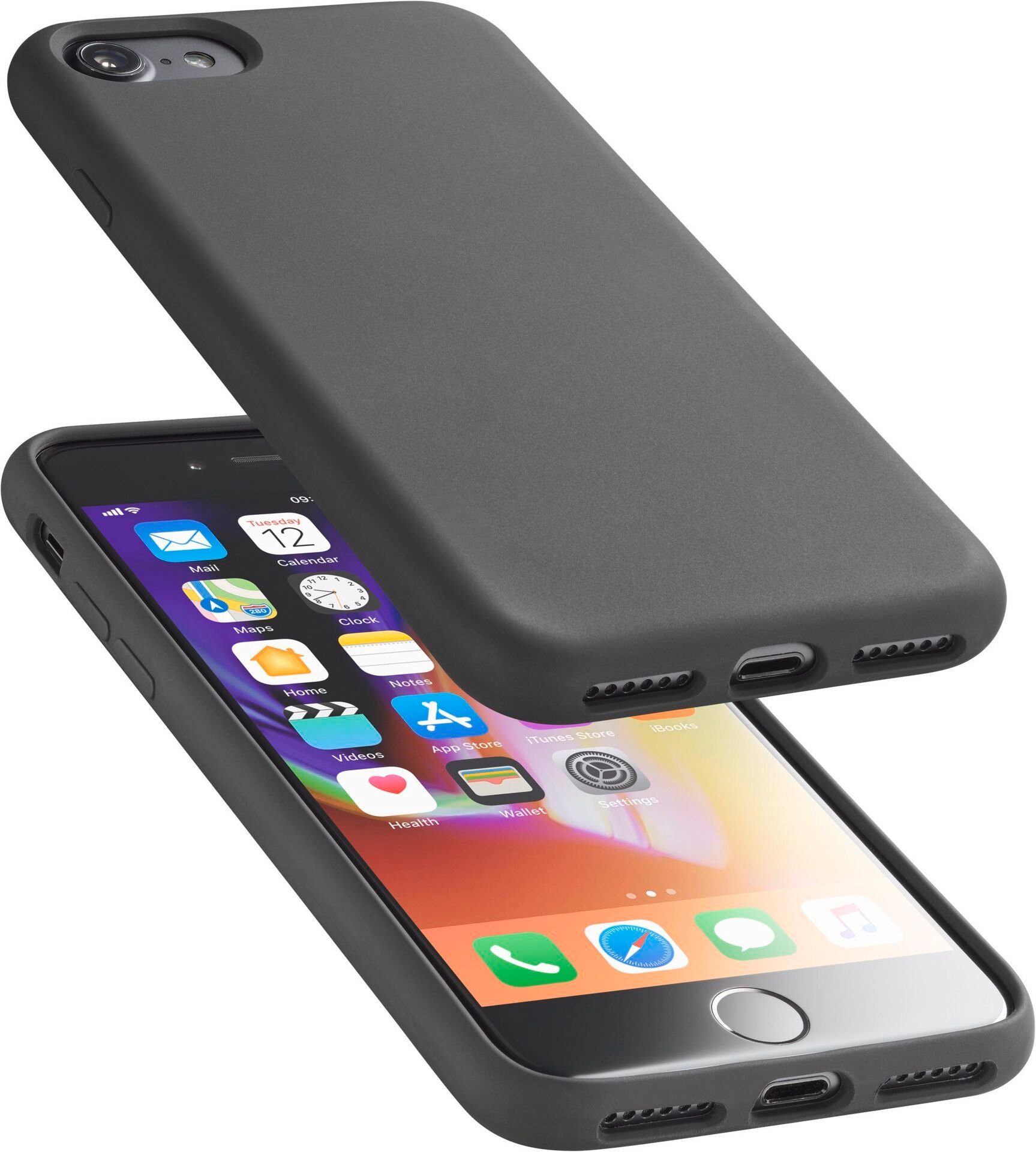 Cellularline Backcover Silikon Case SENSATION - iPhone 6/7/8/SE