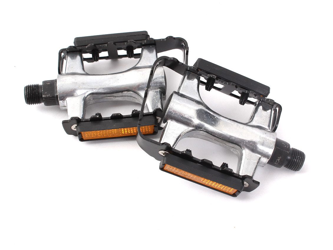 KHEbikes Plattformpedale MTB Fixie Aluminium Pedale Prism 9/16 Zoll Kugellager