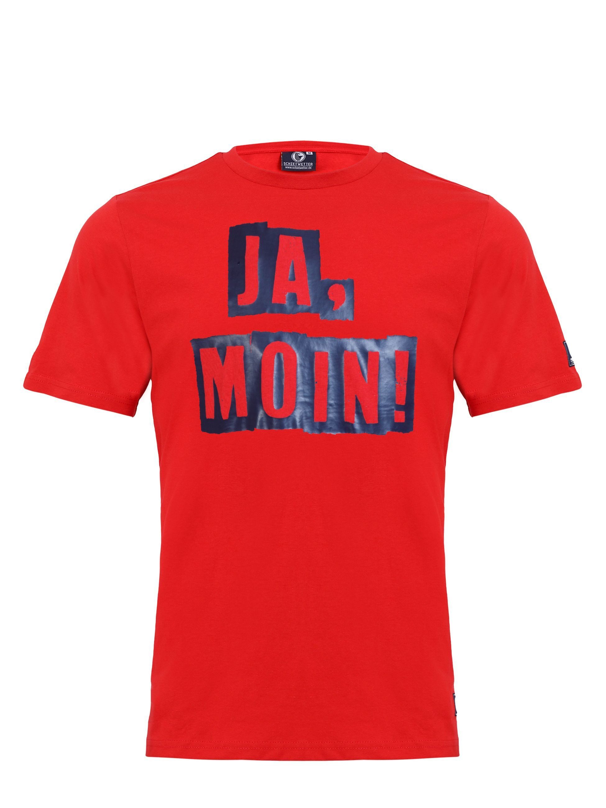 Schietwetter T-Shirt Herren "Ja Moin", 100% günstig online kaufen
