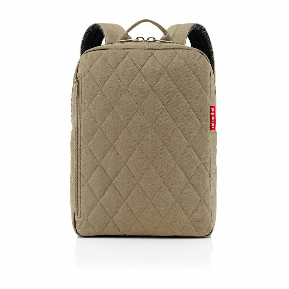 REISENTHEL® Rucksack classic backpack M Rhombus Olive günstig online kaufen