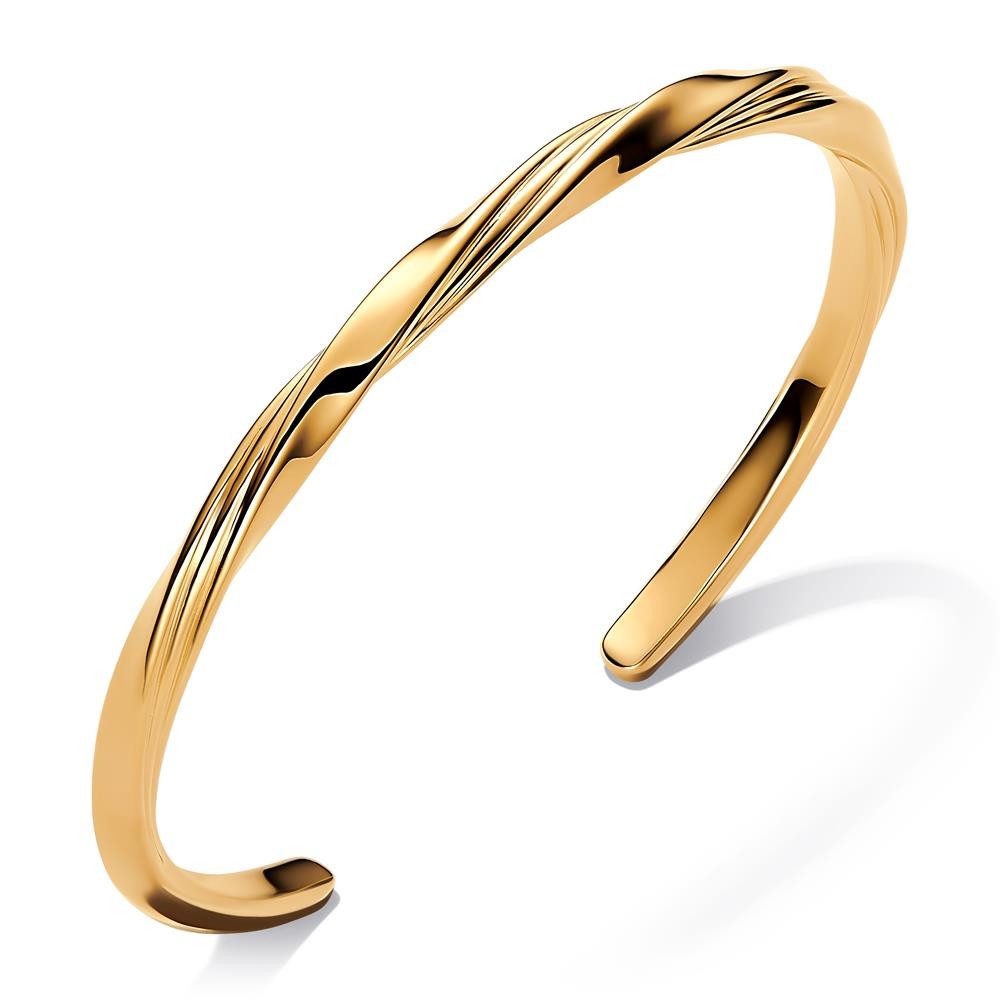 Pandora Armband PANDORA Verdrehter Damen Armreif, vergoldet, Essence günstig online kaufen