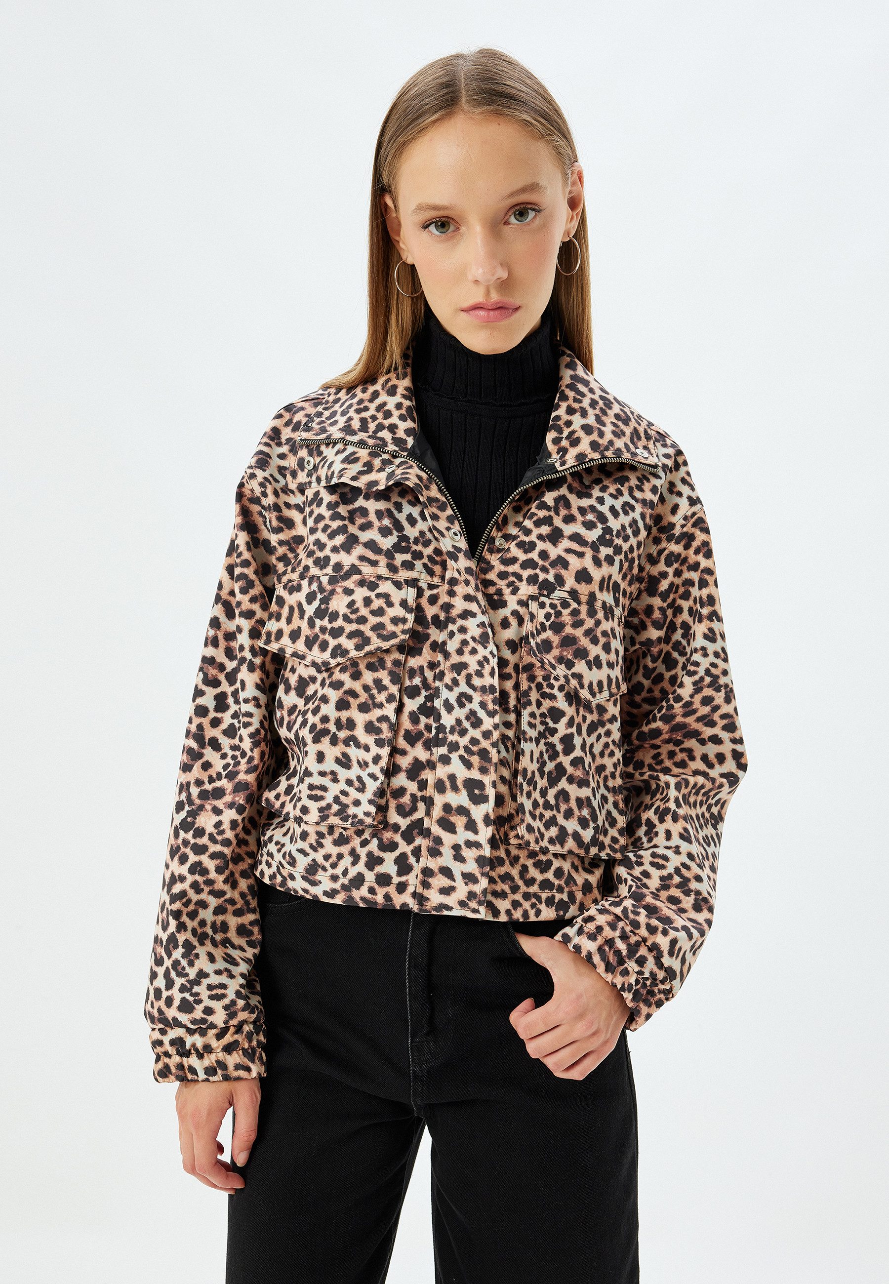 Koton Trenchcoat Oversize Boxy Trenchcoat