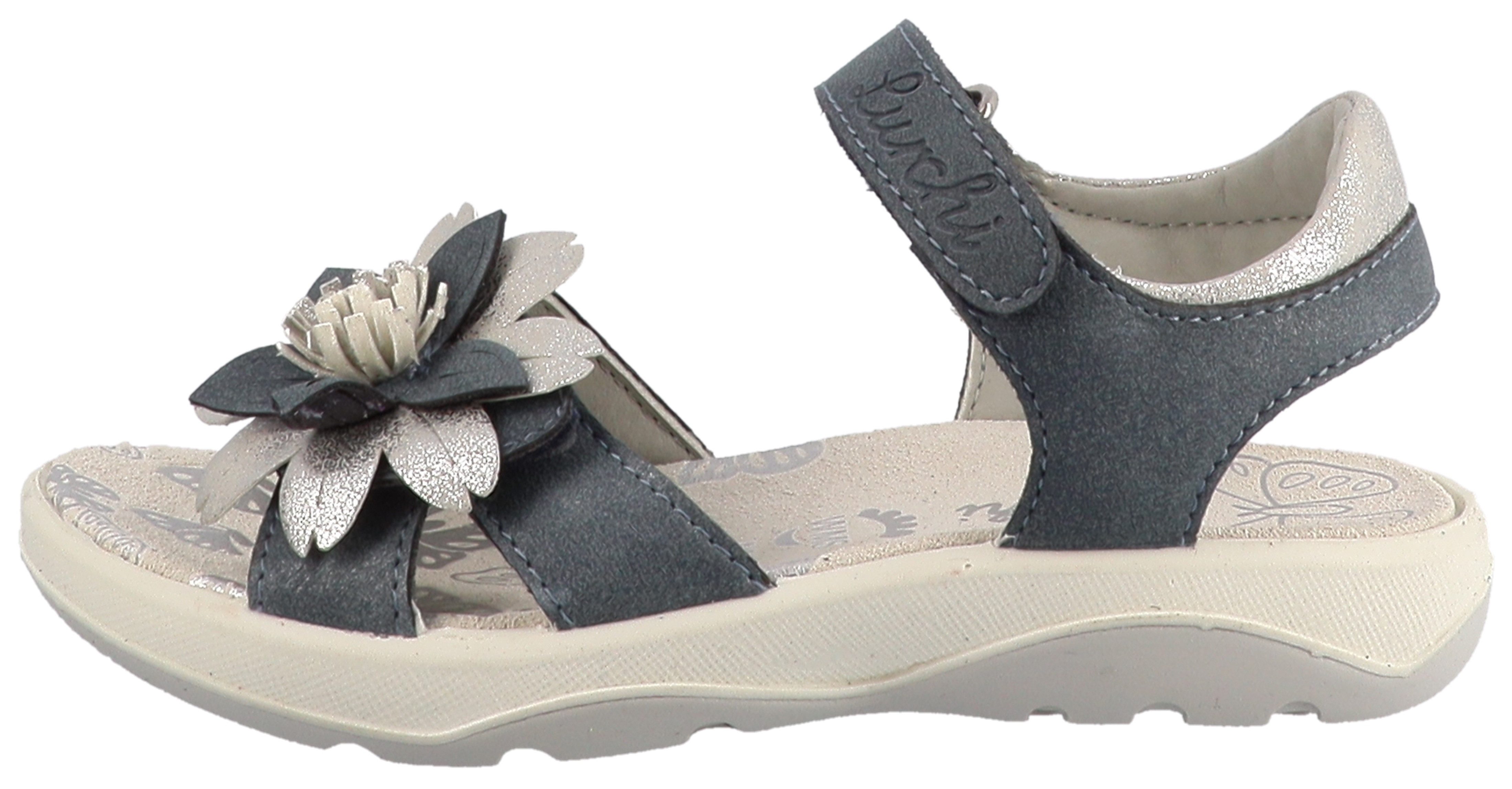 Lurchi Flora Sandale Sandalette mit Blumenverzierung, Größenschablone zum Download