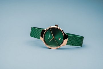 Bering Quarzuhr Green Lights