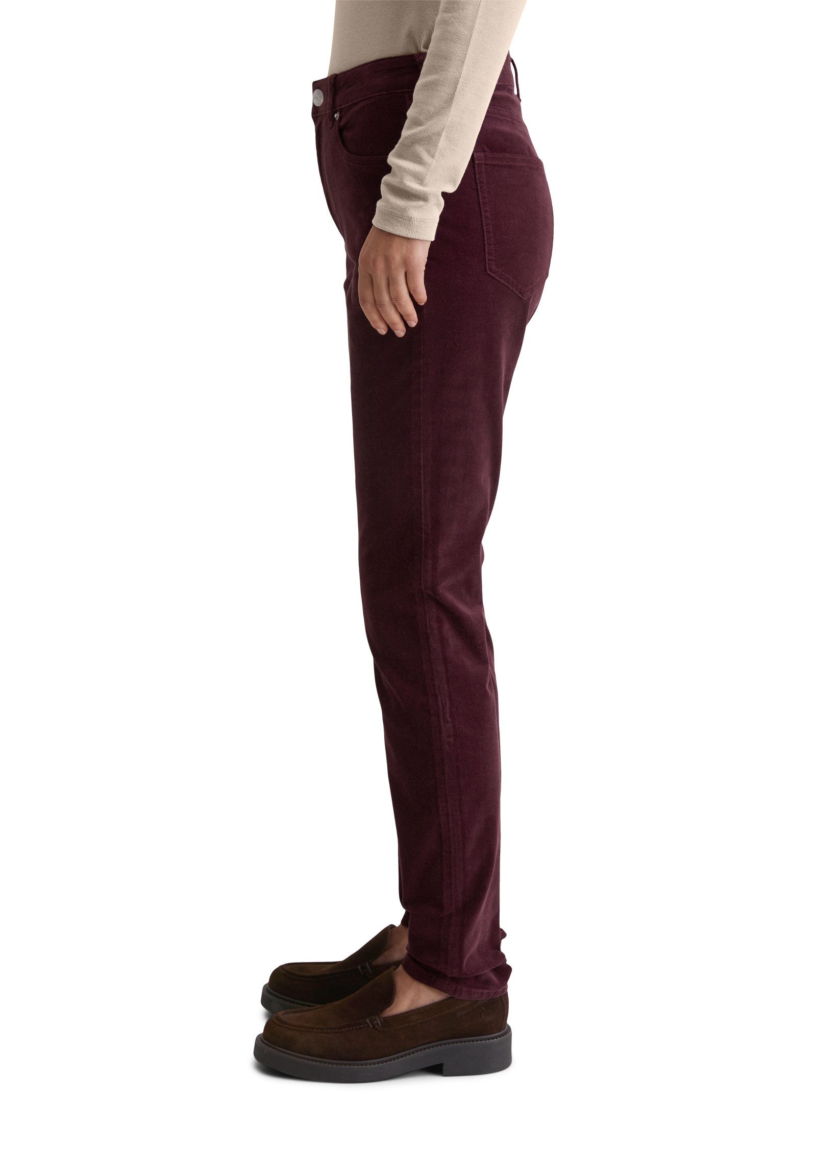 Marc O'Polo 5-Pocket-Hose aus Organic Cotton-Stretch-Mix günstig online kaufen