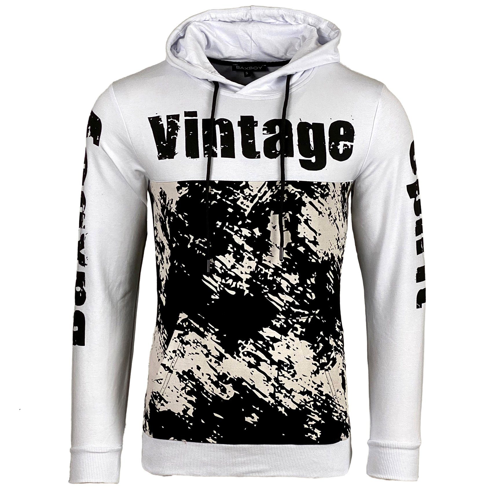Baxboy Hoodie Baxboy Herren Pullover Hoodie Sweatshirt Langarm Hoody B-603