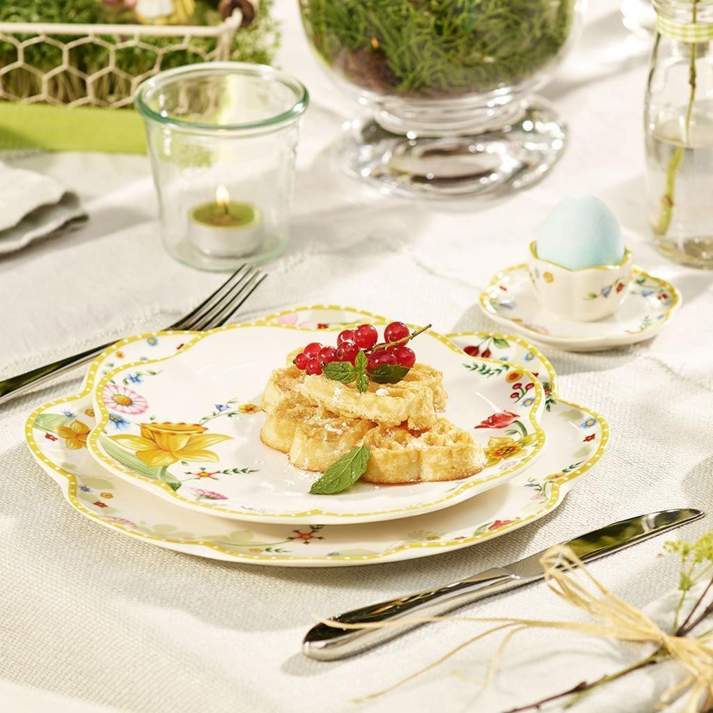 Villeroy & Boch Frühstücksteller Spring Awakening Frühstücksteller ø 22,3 cm, (1 St)