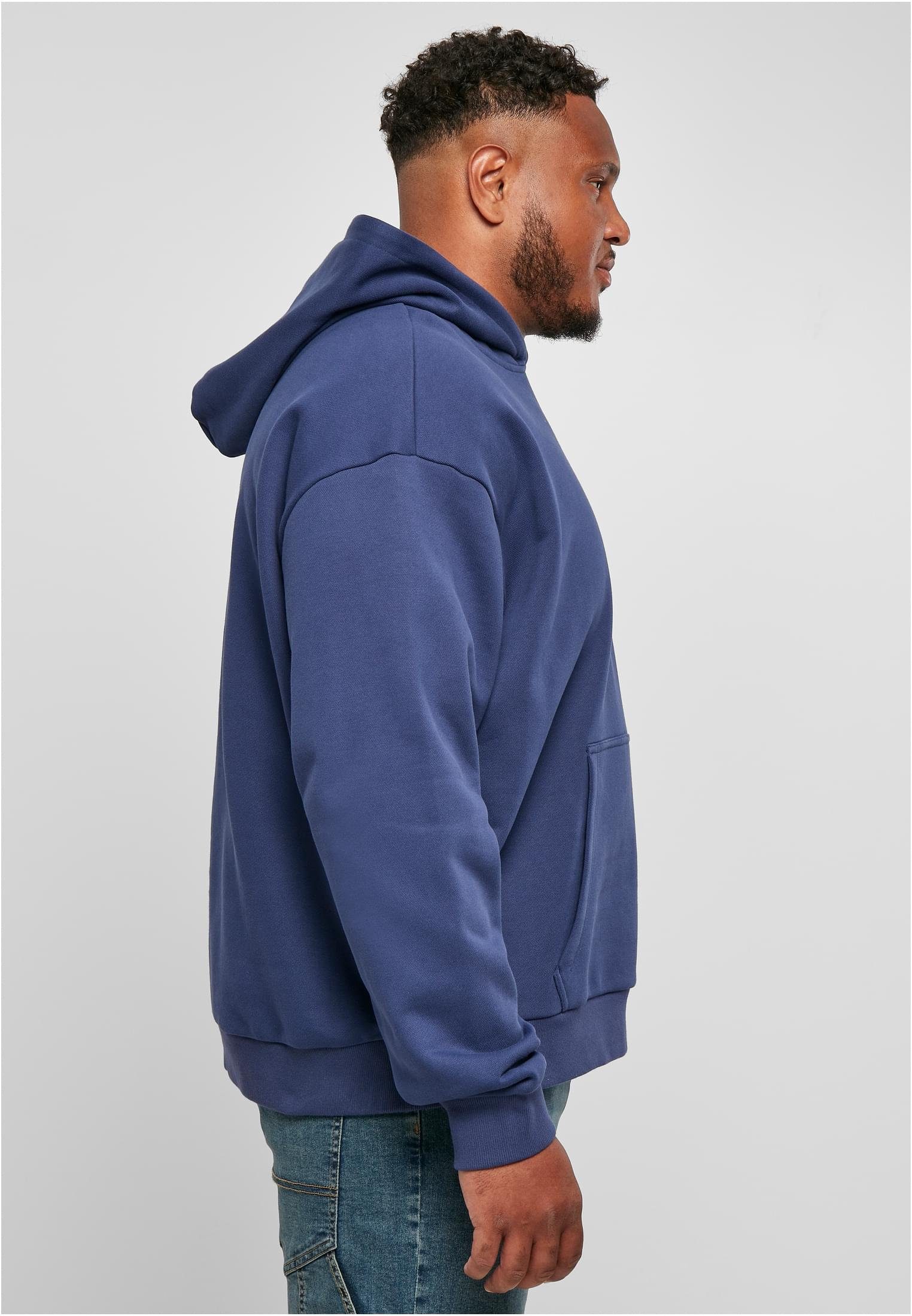 URBAN CLASSICS Sweater Heavy Herren Ultra spaceblue Hoody (1-tlg)