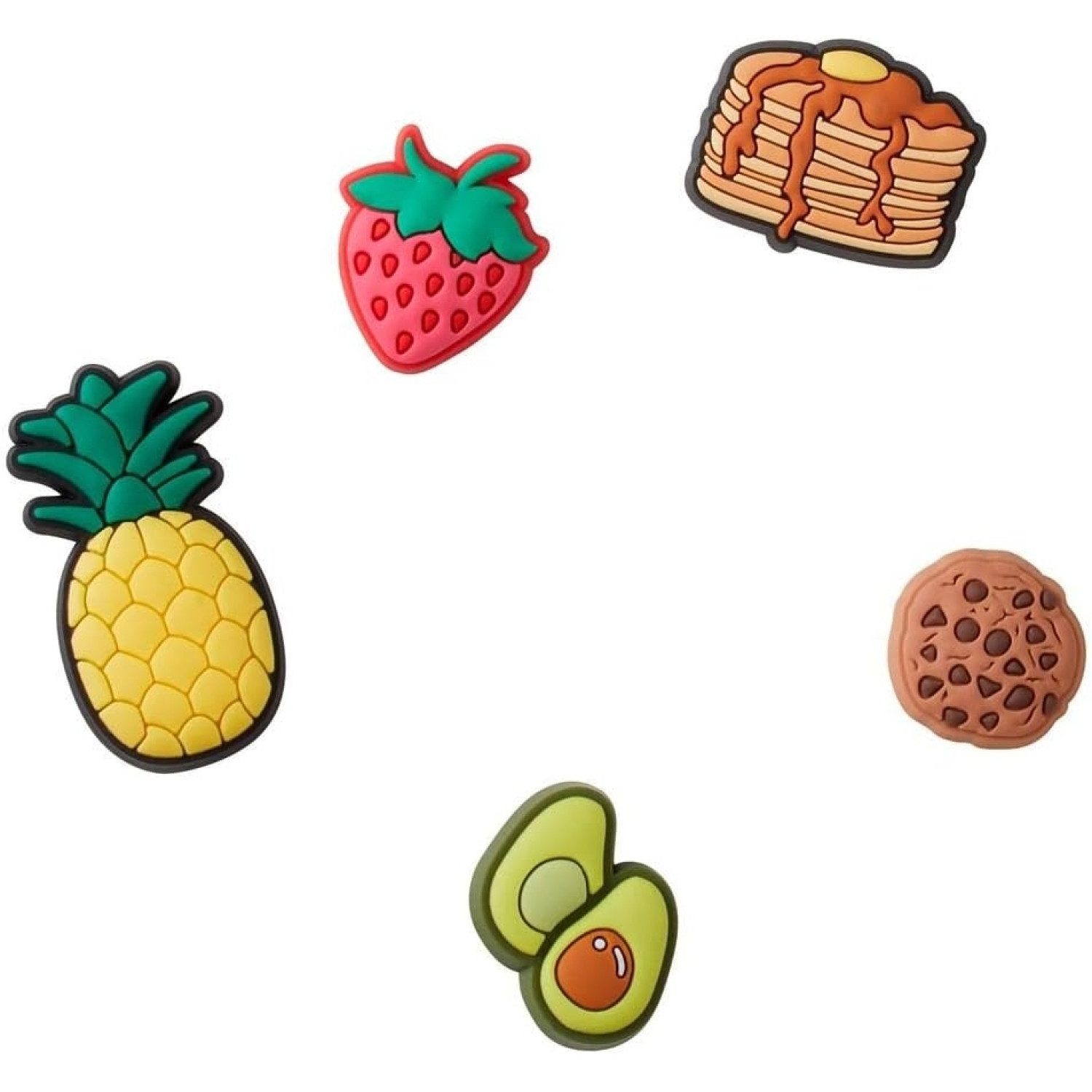 Crocs Im Hungry 5er Pins Schuhschmuck Schuhanstecker Anstecker Schuhanhänge Riemchensandale