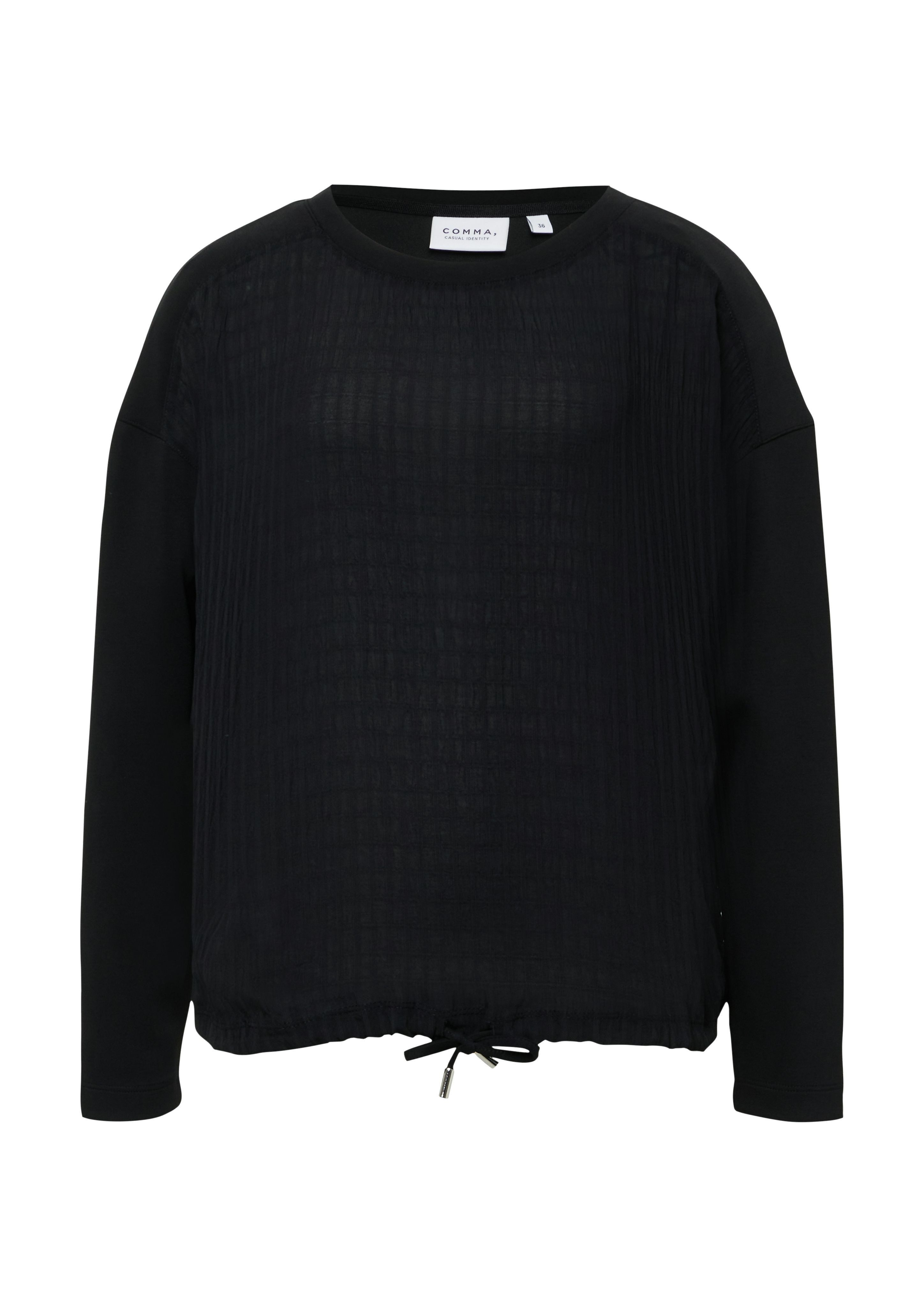 comma casual identity Longsweatshirt günstig online kaufen