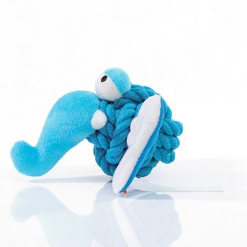 Minifeet Tierball Hundespielzeug Knotentier - Elefant, Polyester