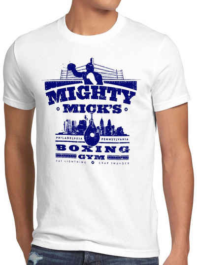 style3 Print-Shirt Herren T-Shirt Mick's Boxing Rocky balboa mighty mick gym