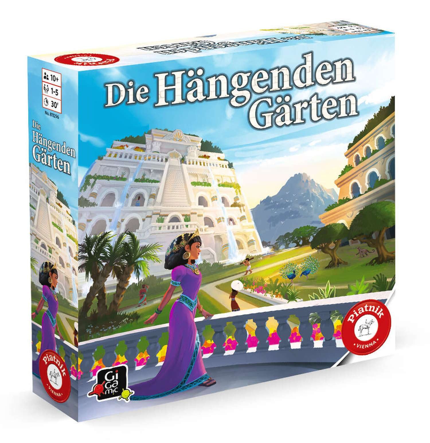 Piatnik Spiel Die hängenden Gärten Strategiespiel Babylon ab 10 Jahren