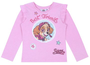 Sarcia.eu Langarmbluse Pinke Bluse Langarmshirt Oberteil für Mädchen PAW PATROL 5-6 Jahre