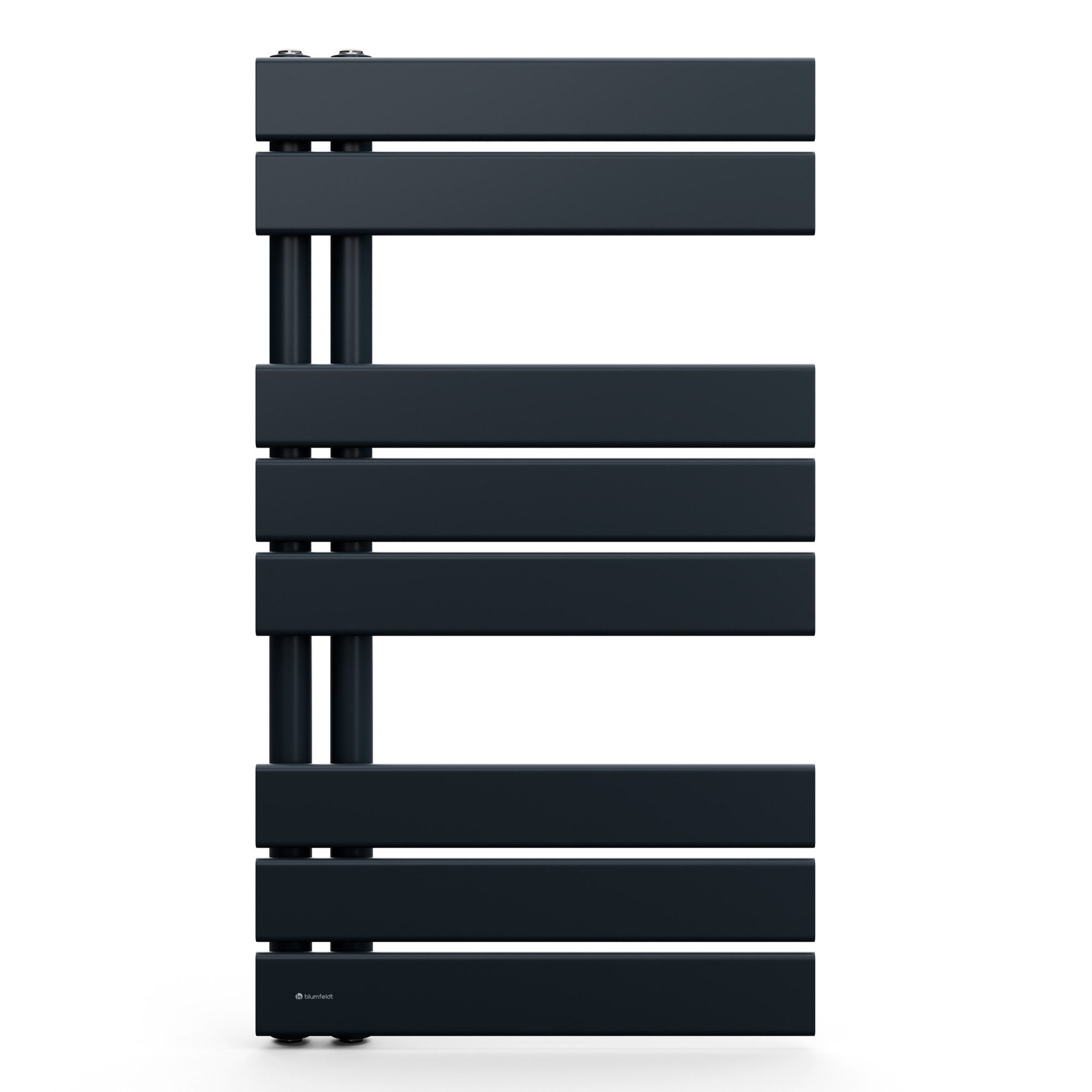 blumfeldt Heizkörper Fairmont 80 x 45, Heizkörper Badzimmer Warmwasser Wandmontage Handtuchhalter