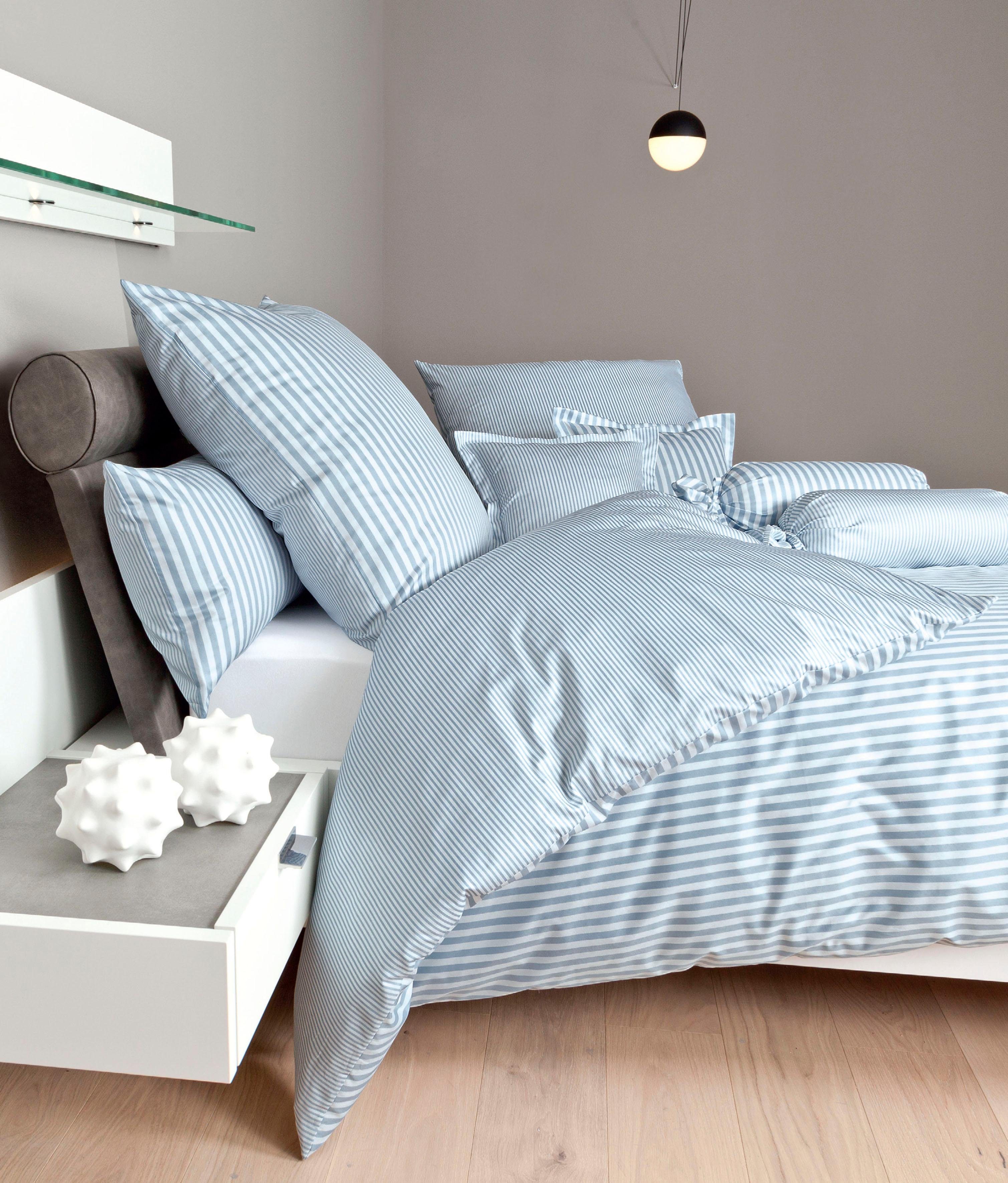 Janine Wendebettwäsche modernclassic 3912, 100% Baumwolle, Mako-Satin, 2 te günstig online kaufen