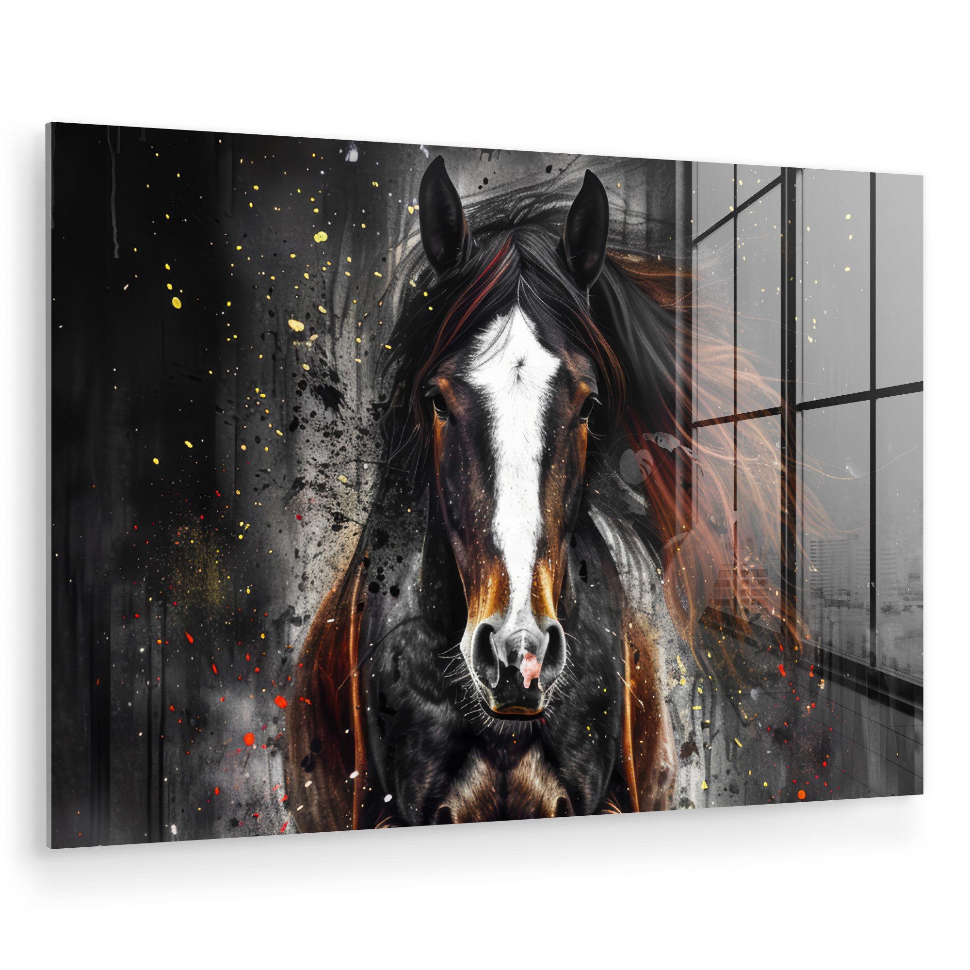 MuchoWow Acrylglasbild Pferd - Tiere - günstig online kaufen