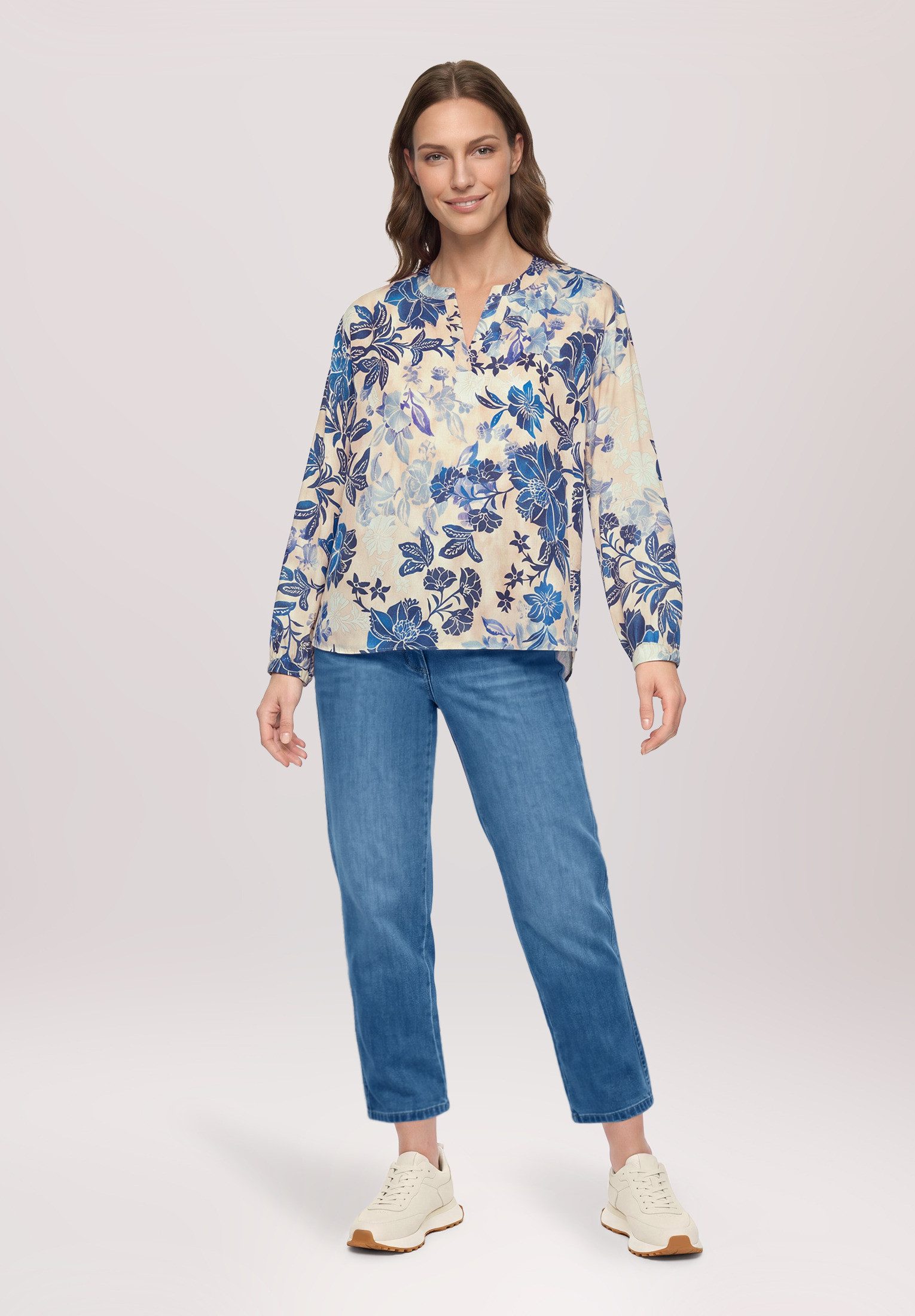 Betty Barclay Schlupfbluse Damen mit Blumenprint