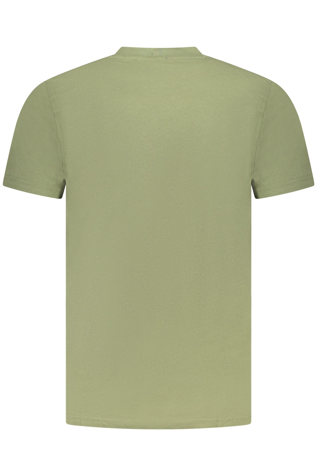 Cavalli Class T-Shirt Modisches Herren Kurzarm T-Shirt Grün mit Logo und