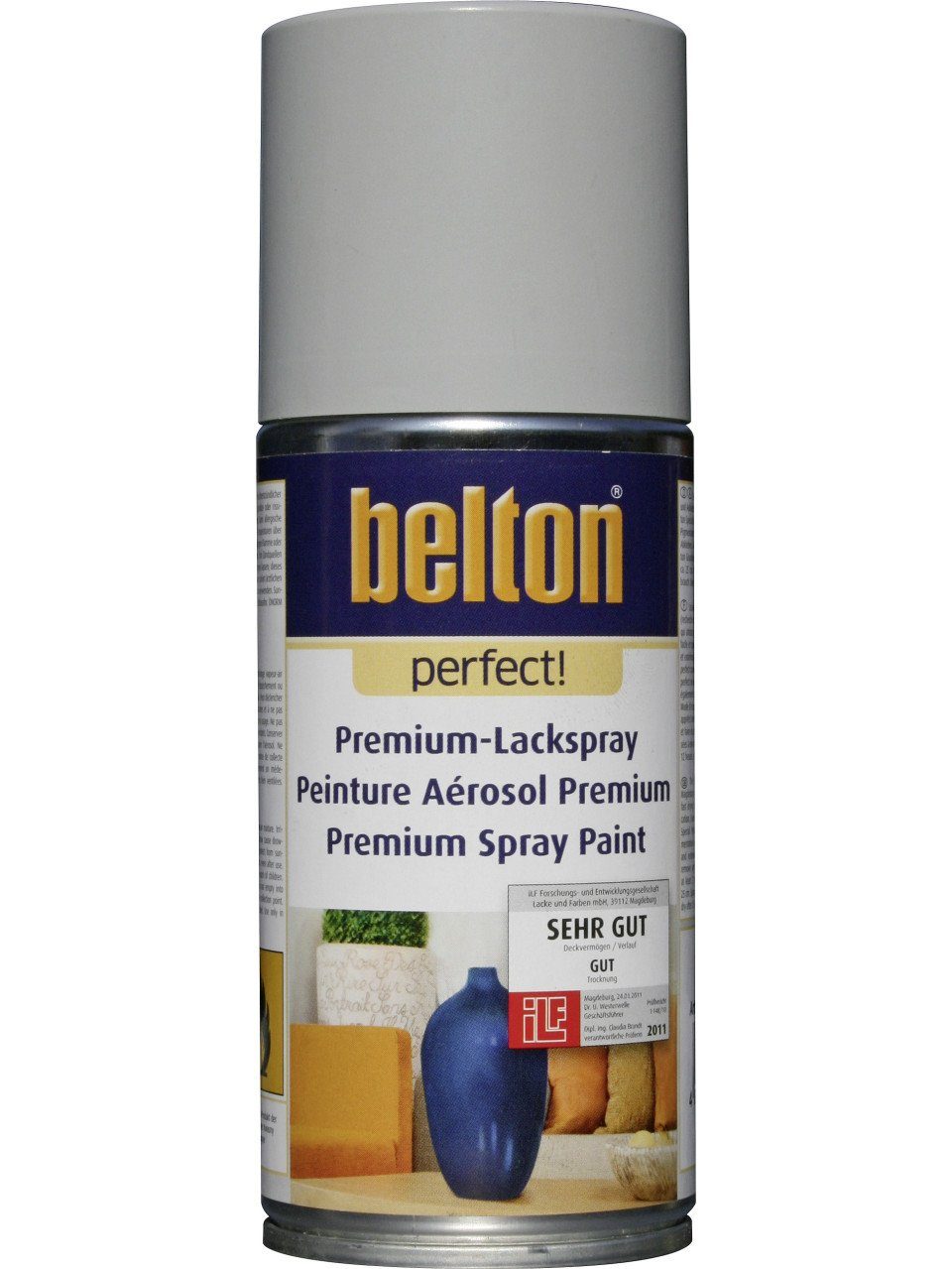 belton Sprühlack Belton Perfect Lackspray 150 ml lichtgrau
