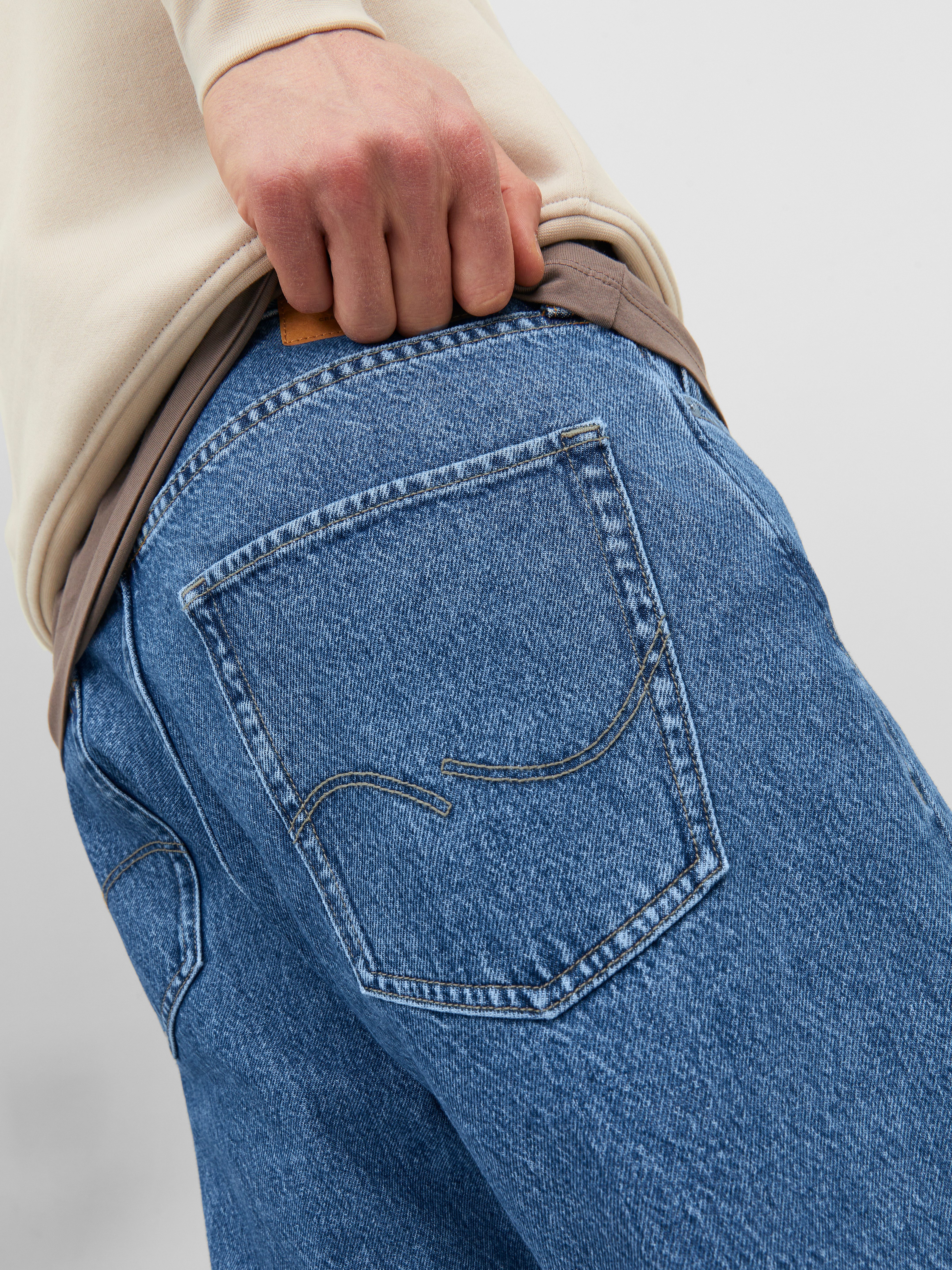 Jack & Jones Relax-fit-Jeans JJIALEX mit cleanem Look und Taschenvielfalt Baumwolle, relax fit – Bild 3 von 5