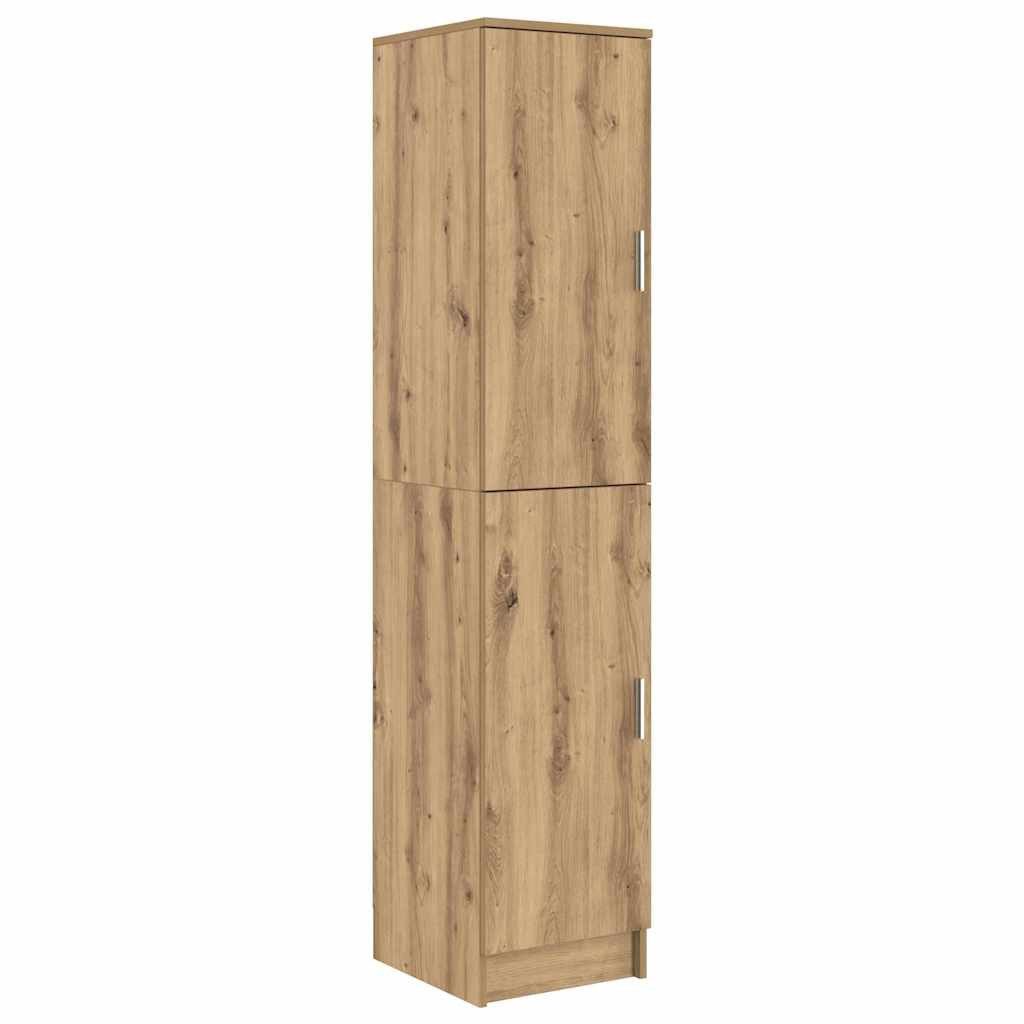 vidaXL Highboard Highboard Eiche handwerklich 35 x 39 x 168 cm Holzwerkstof günstig online kaufen