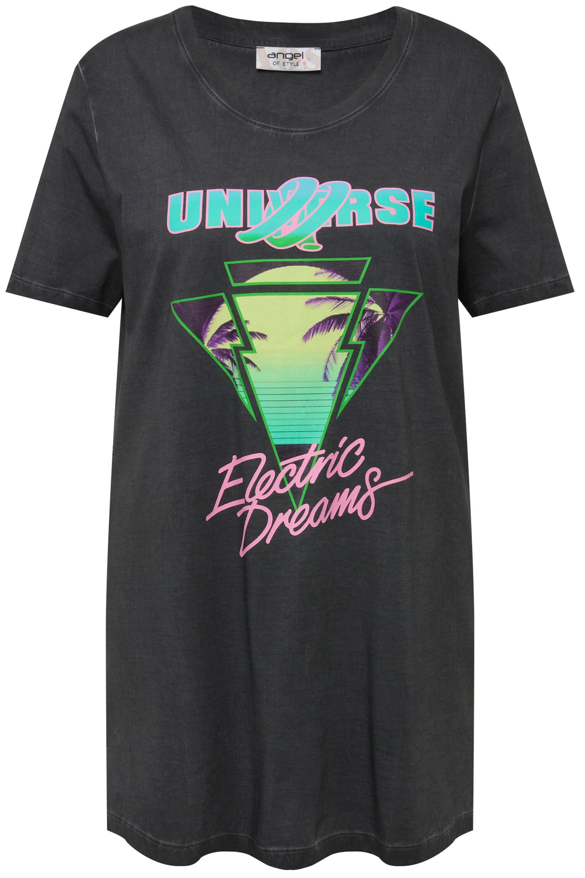 Angel of Style T-Shirt Longshirt Palmen-Motiv. günstig online kaufen