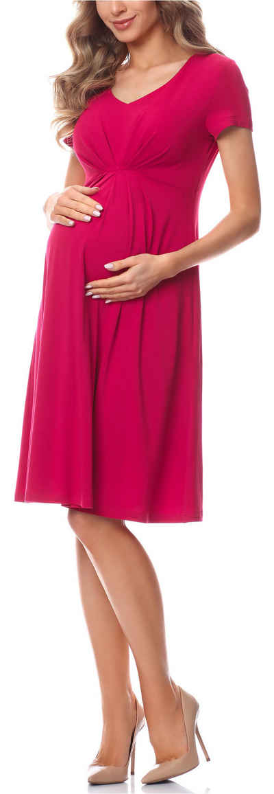 Be Mammy Umstandskleid Damen Umstandskleid Maternity Schwangerschaftskleid BE20-217 (1-tlg)
