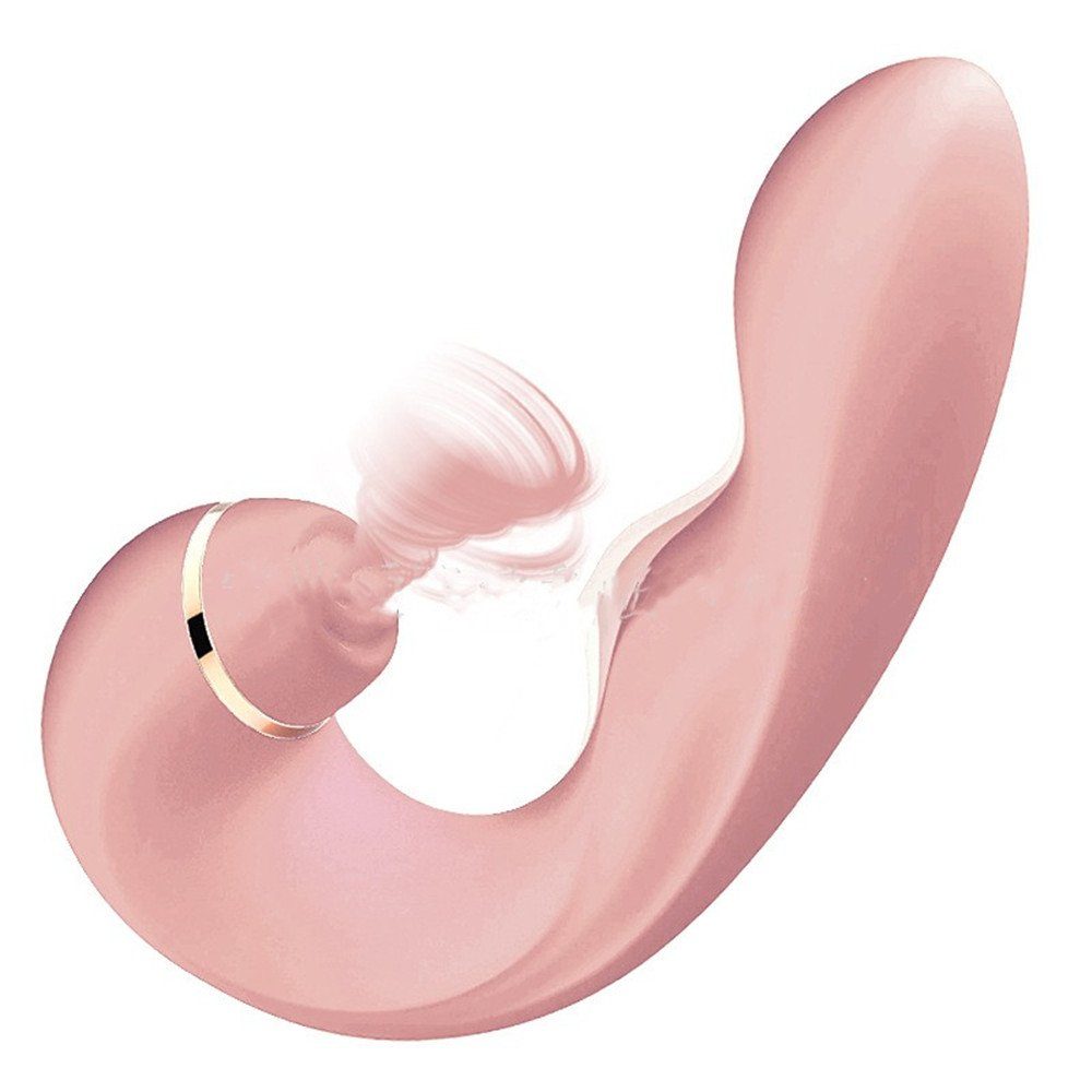 autolock Analvibrator Saugen Pulsation-Vibrationsmodi pink mit Vibratoren 5-10 für Klitoris Zungenlecken Frauen, und G-punkt,Sexspielzeug für Sie Vibrator