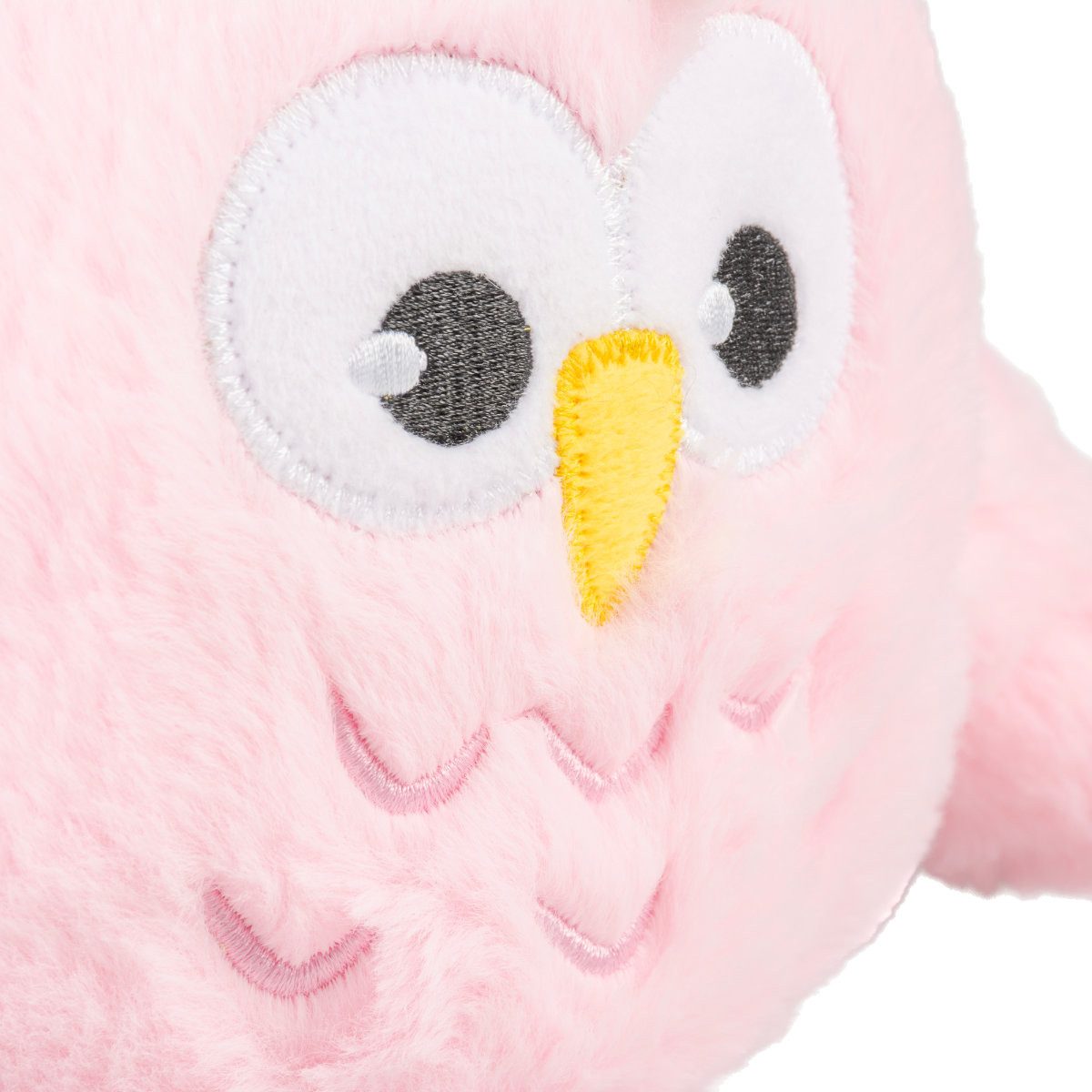 DUVO+ Tierkuscheltier Hundespielzeug Eule Mädchen aus Plüsch rosa