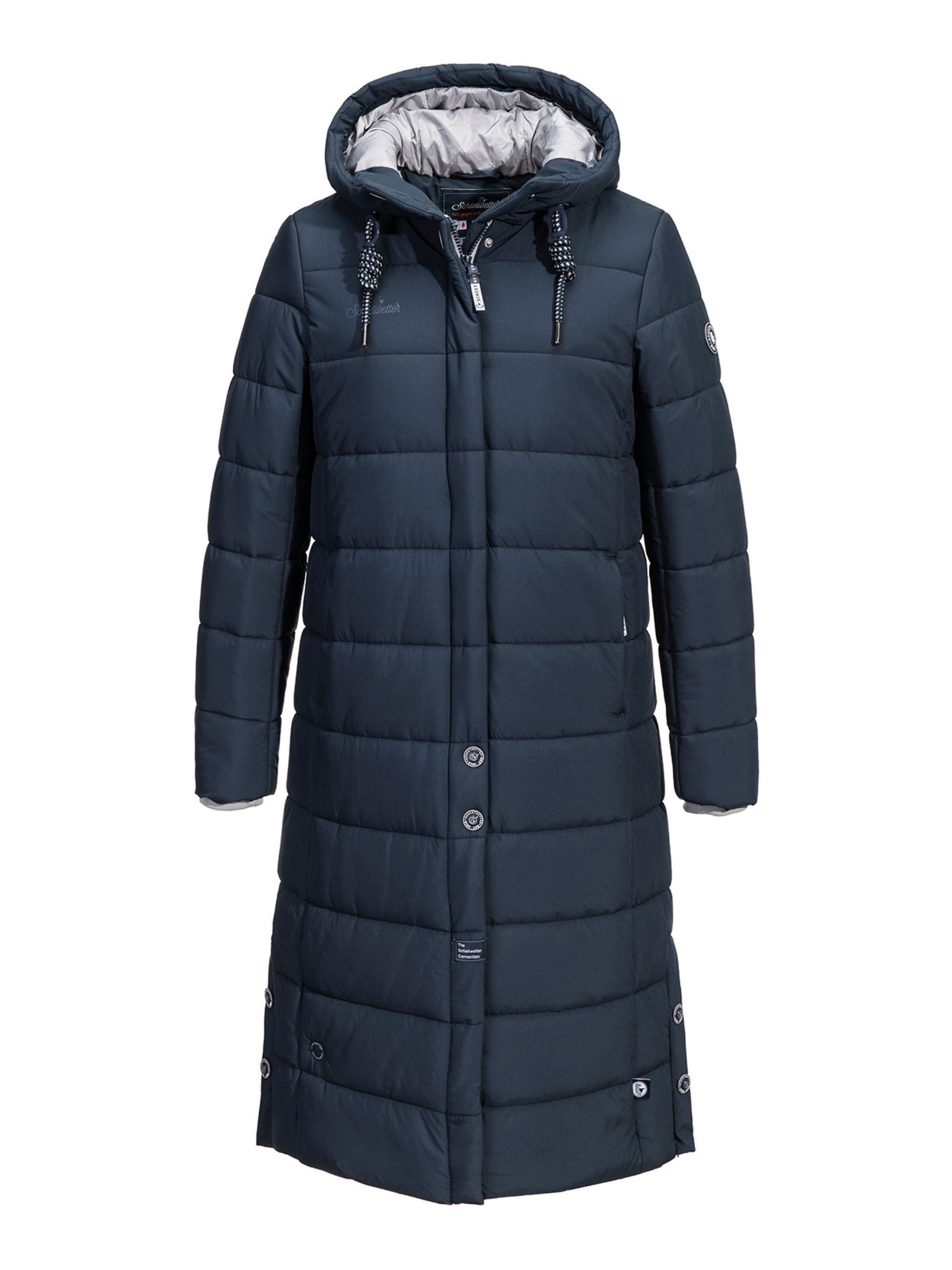 Schietwetter Steppmantel Damen Winterjacke "Blondzopf Olla"