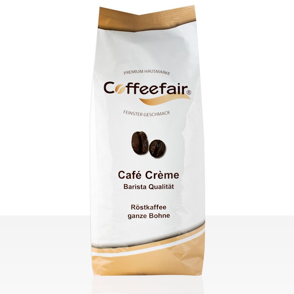 Coffeefair Kaffee Coffeefair Cafe Creme 1kg Kaffeebohnen Barista Qualität