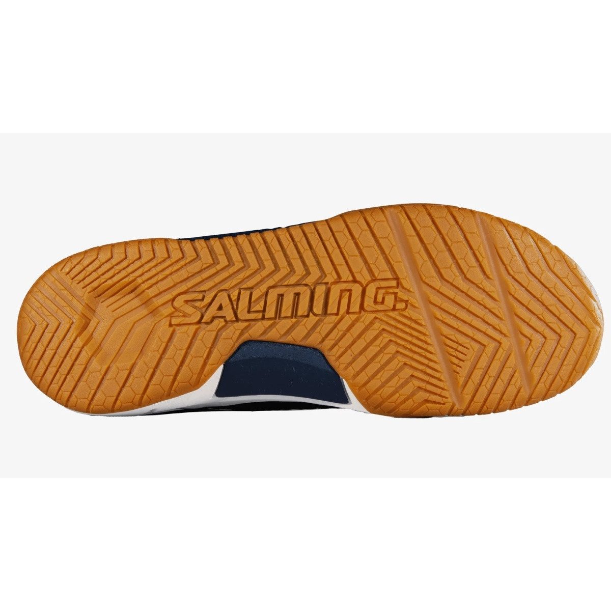 SALMING Hallen-Indoorschuhe Recoil Ultra Stabilität/Dämpfung weiss/navyblau Badmintonschuh