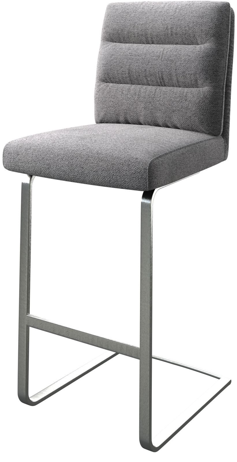 DELIFE Barhocker Pela-Flex, Freischwinger flach Edelstahl günstig online kaufen