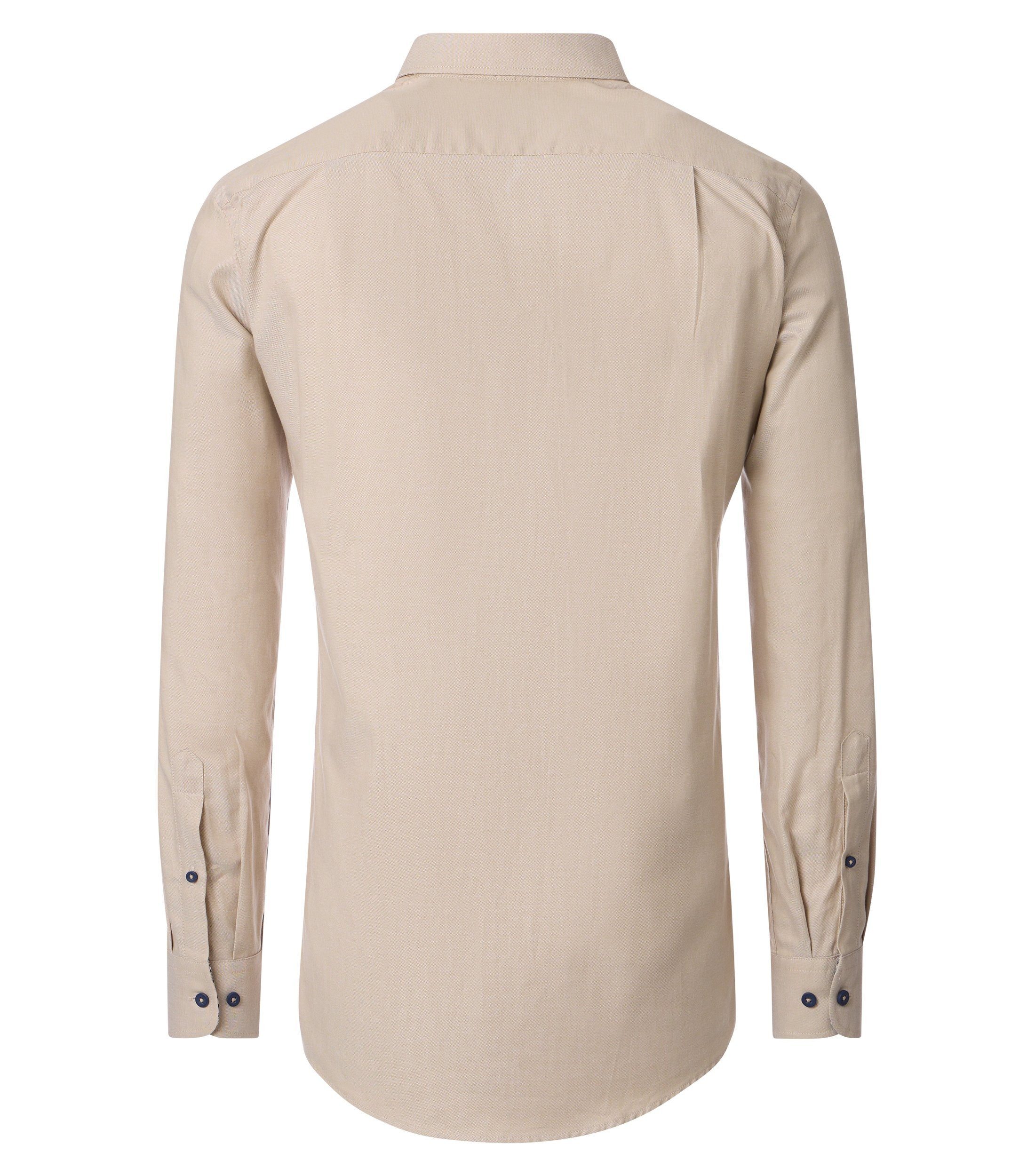 Redmond Langarmhemd uni Modern Fit (200-tlg) günstig online kaufen