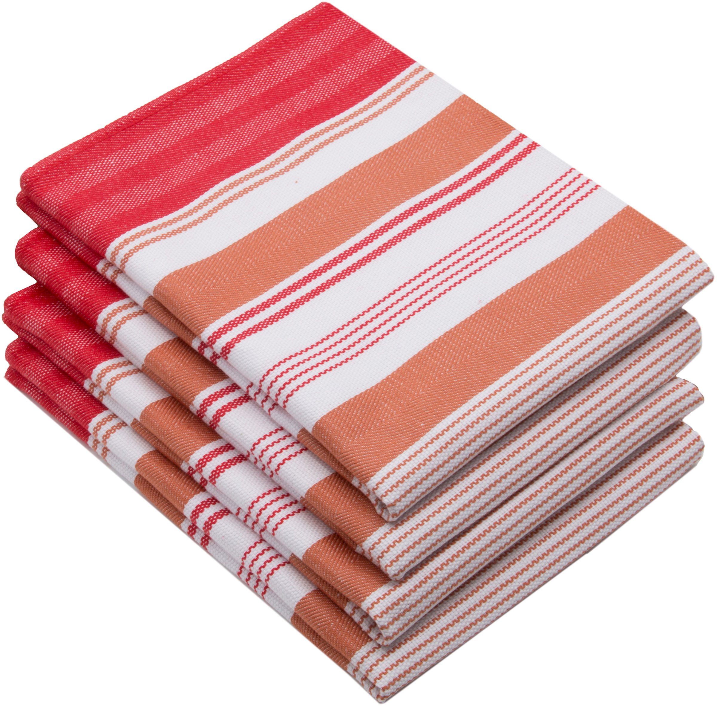 ZOLLNER Geschirrtuch, (Spar-Set, 4-tlg), 50 x 70 cm, 100% Baumwolle, vom Ho günstig online kaufen